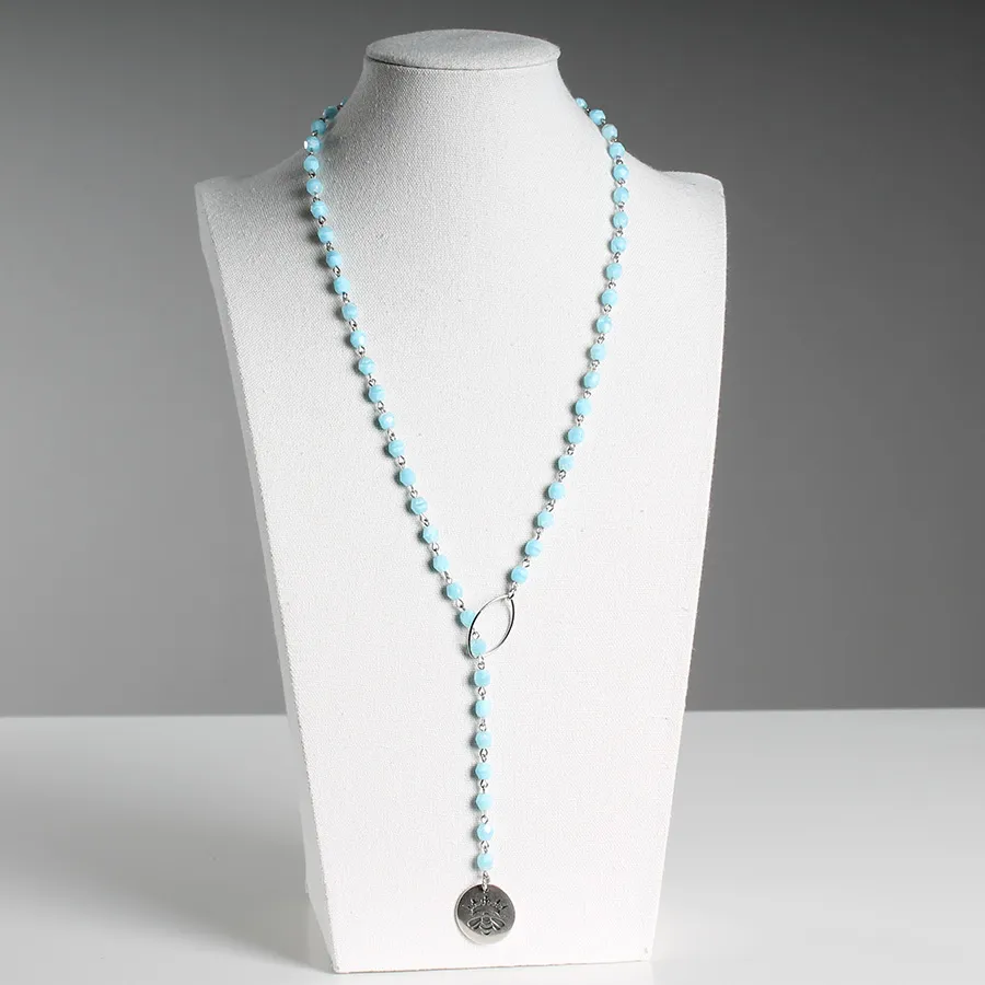 Collana Lulia colorata Argento
