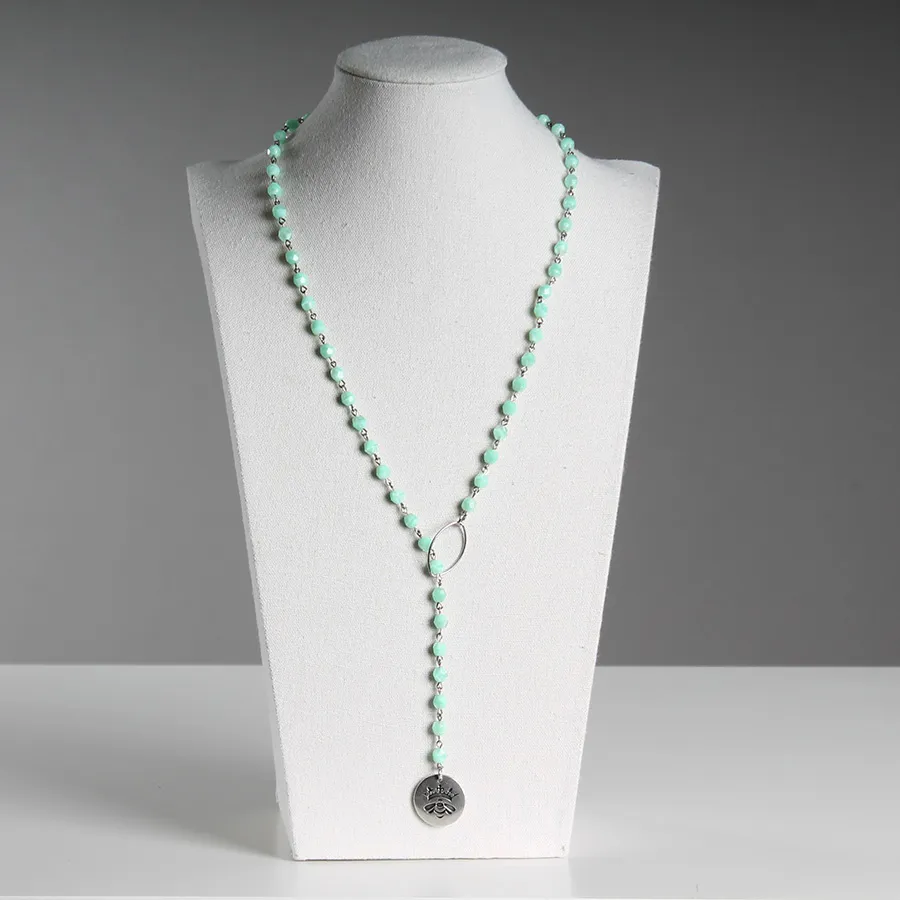 Collana Lulia colorata Argento