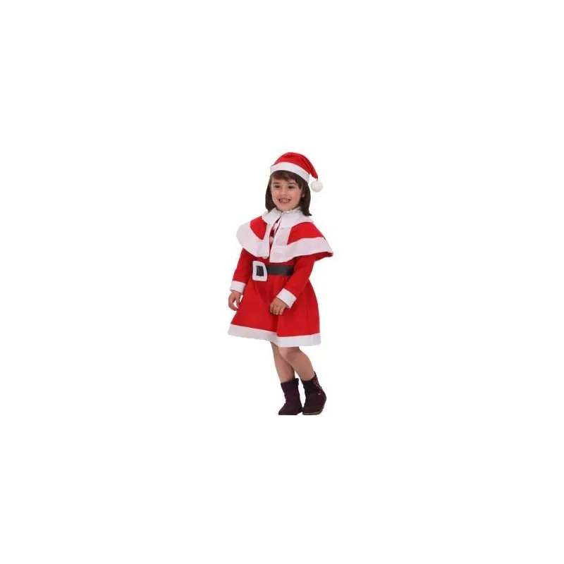 COSTUME MAMMA NATALE BAMBINA 6/9 ANNI