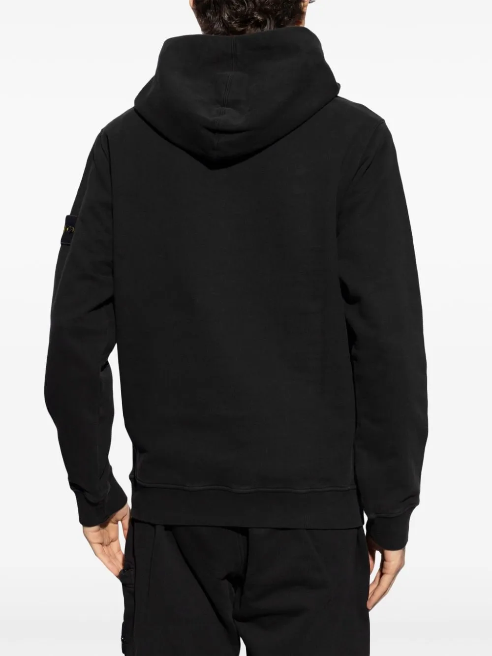 Felpa hoodie nera