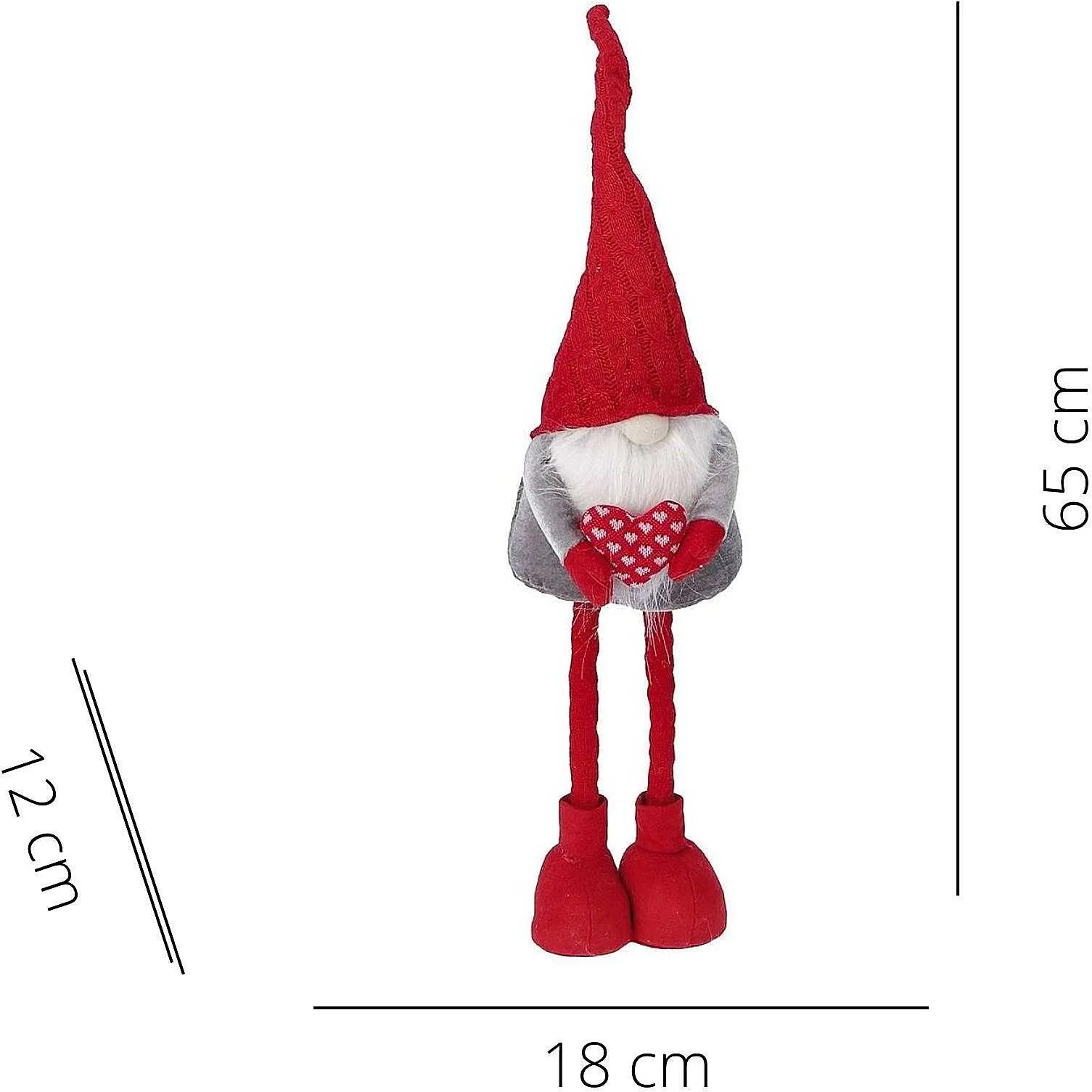 Folletto Natalizio AD TREND Natale colore Rosso