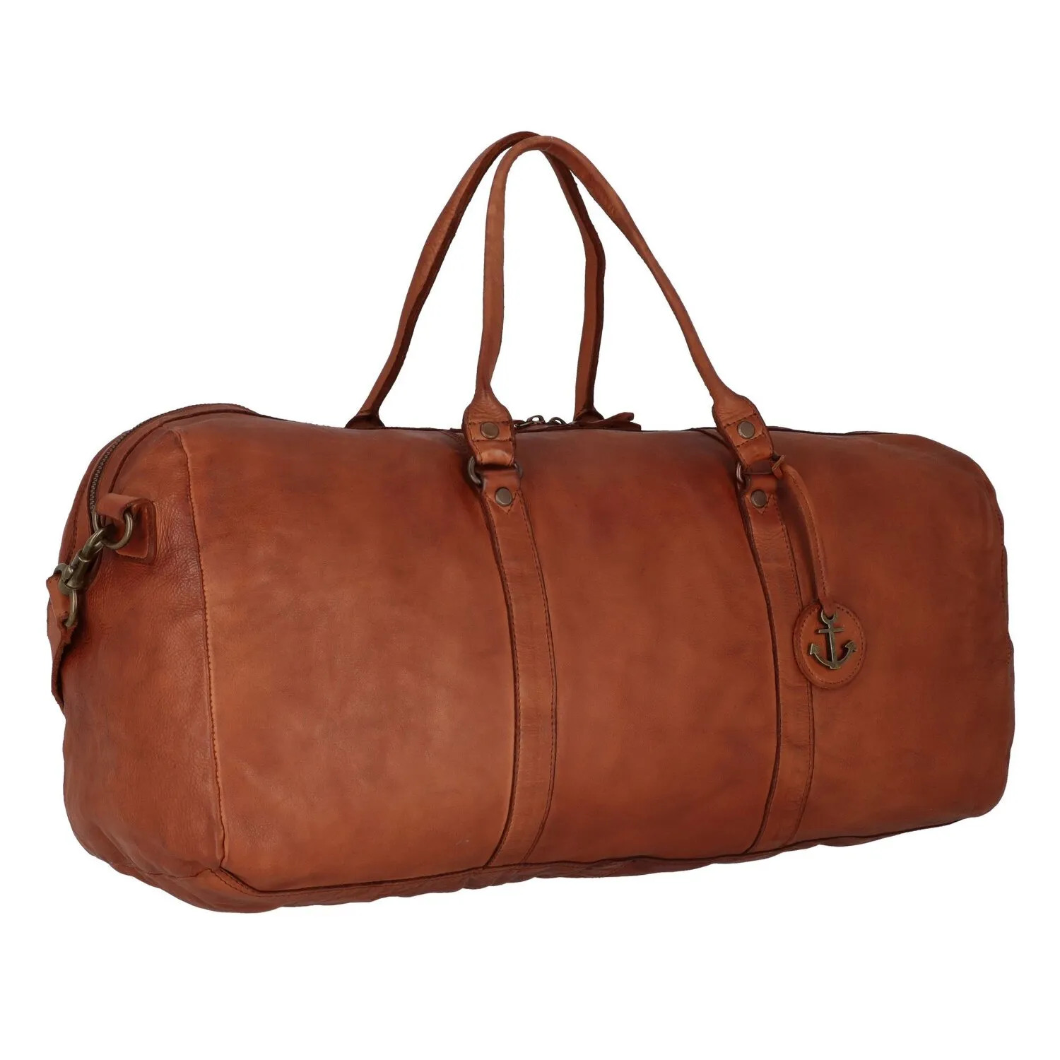 Harbour 2nd Cool Casual Jan Borsa da viaggio Weekender Pelle 53 cm