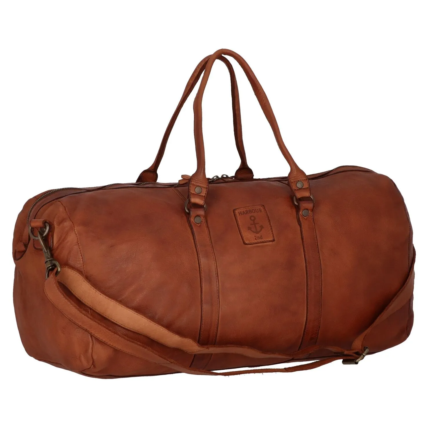 Harbour 2nd Cool Casual Jan Borsa da viaggio Weekender Pelle 53 cm