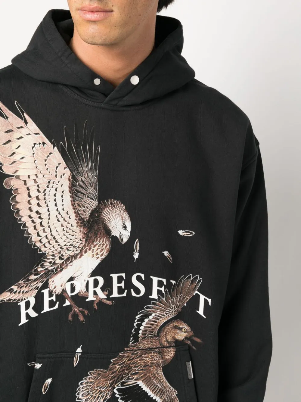 hoodie birds of pray nera