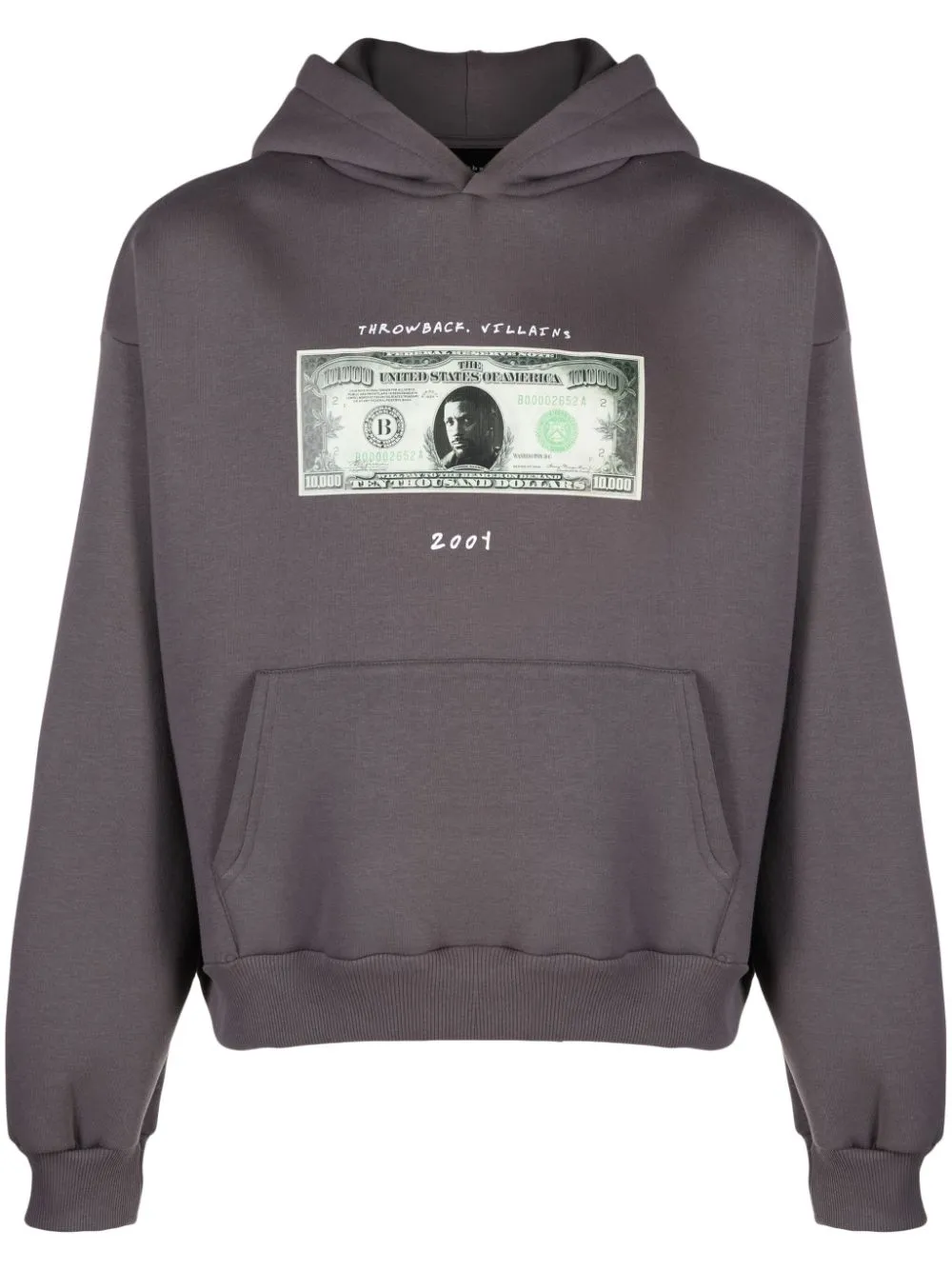 hoodie nera dollaro