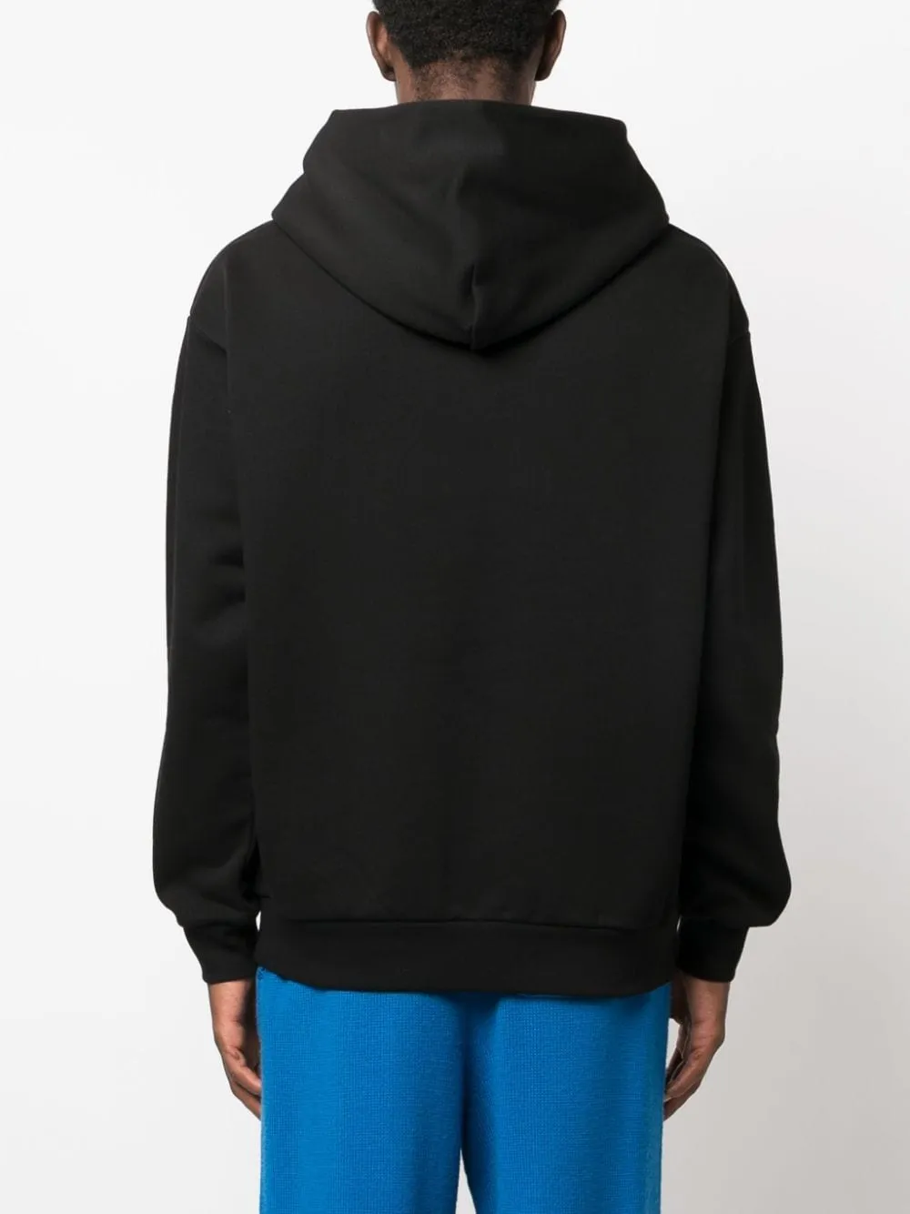 hoodie nera logo orb