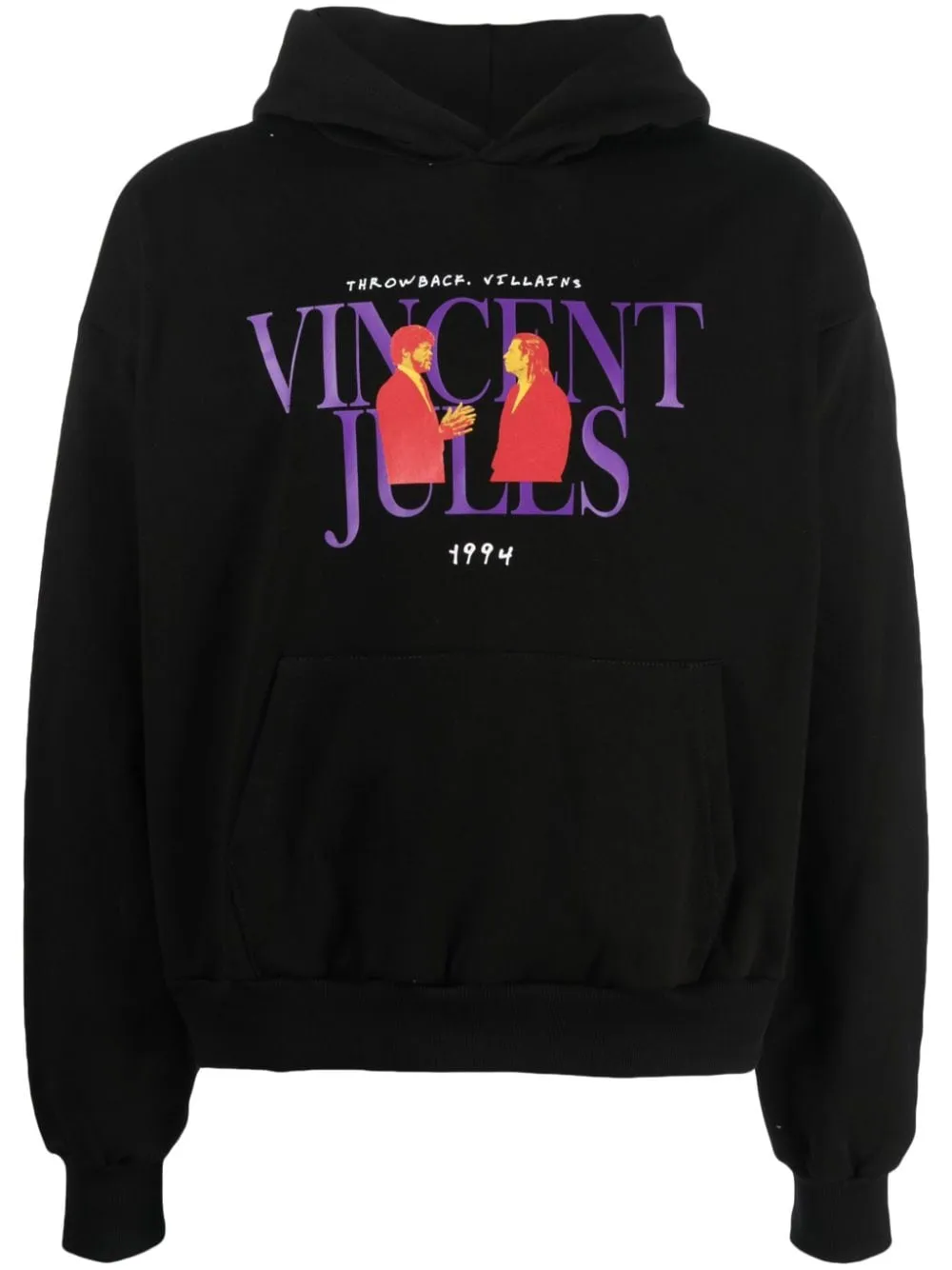 hoodie nera Vincent Jules