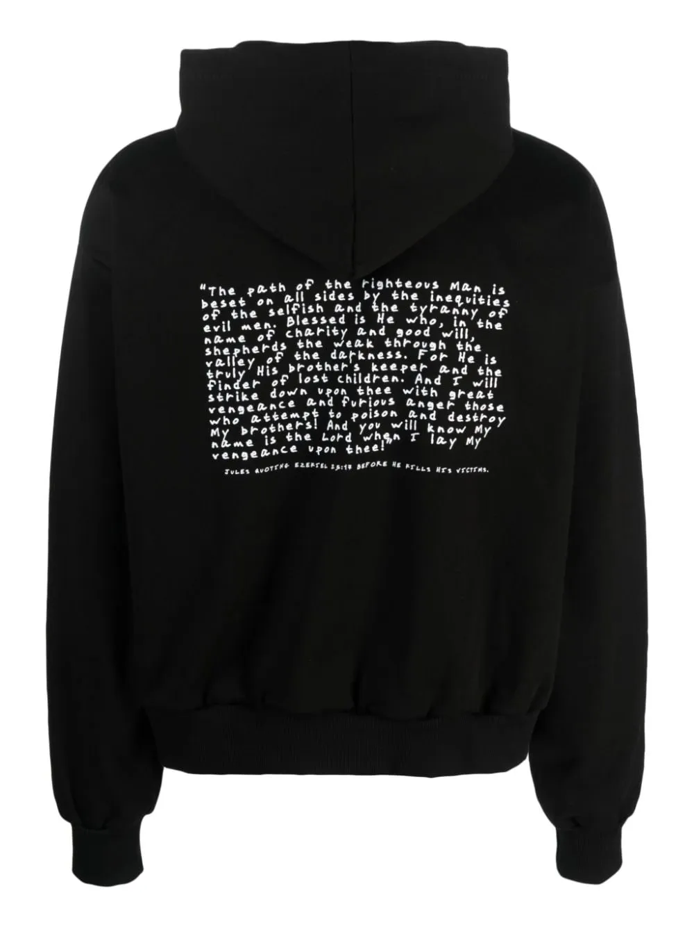 hoodie nera Vincent Jules