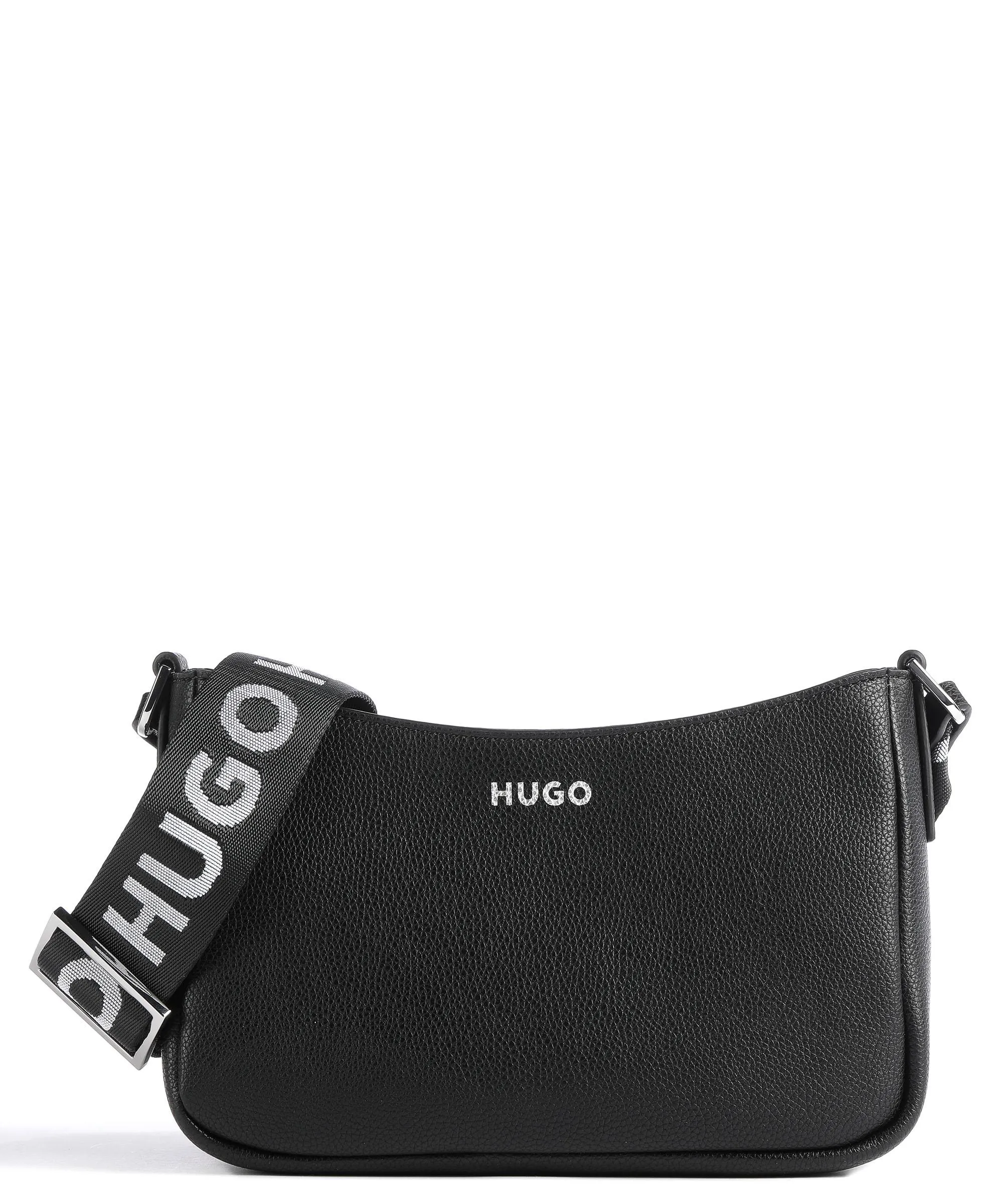  Hugo Bel Borsa a tracolla pelle sintetica nero  