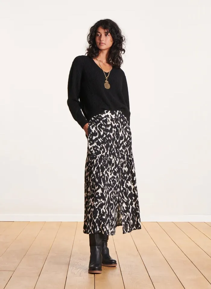  LA FEE MARABOUTEE   Maglione scollo a V | Nero