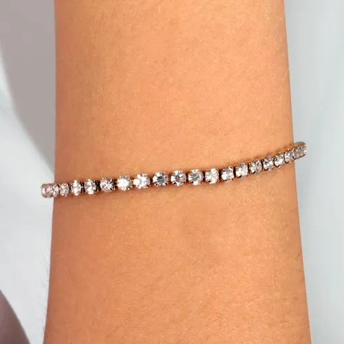 La Petite Story | Bracciale Tennis Friendship Dorato