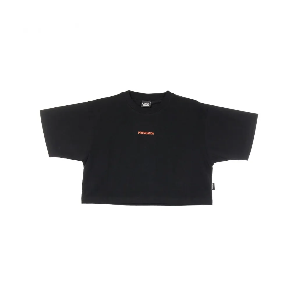 MAGLIETTA CORTA RIBS LOLITA BLACK