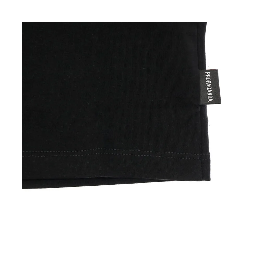 MAGLIETTA CORTA RIBS LOLITA BLACK