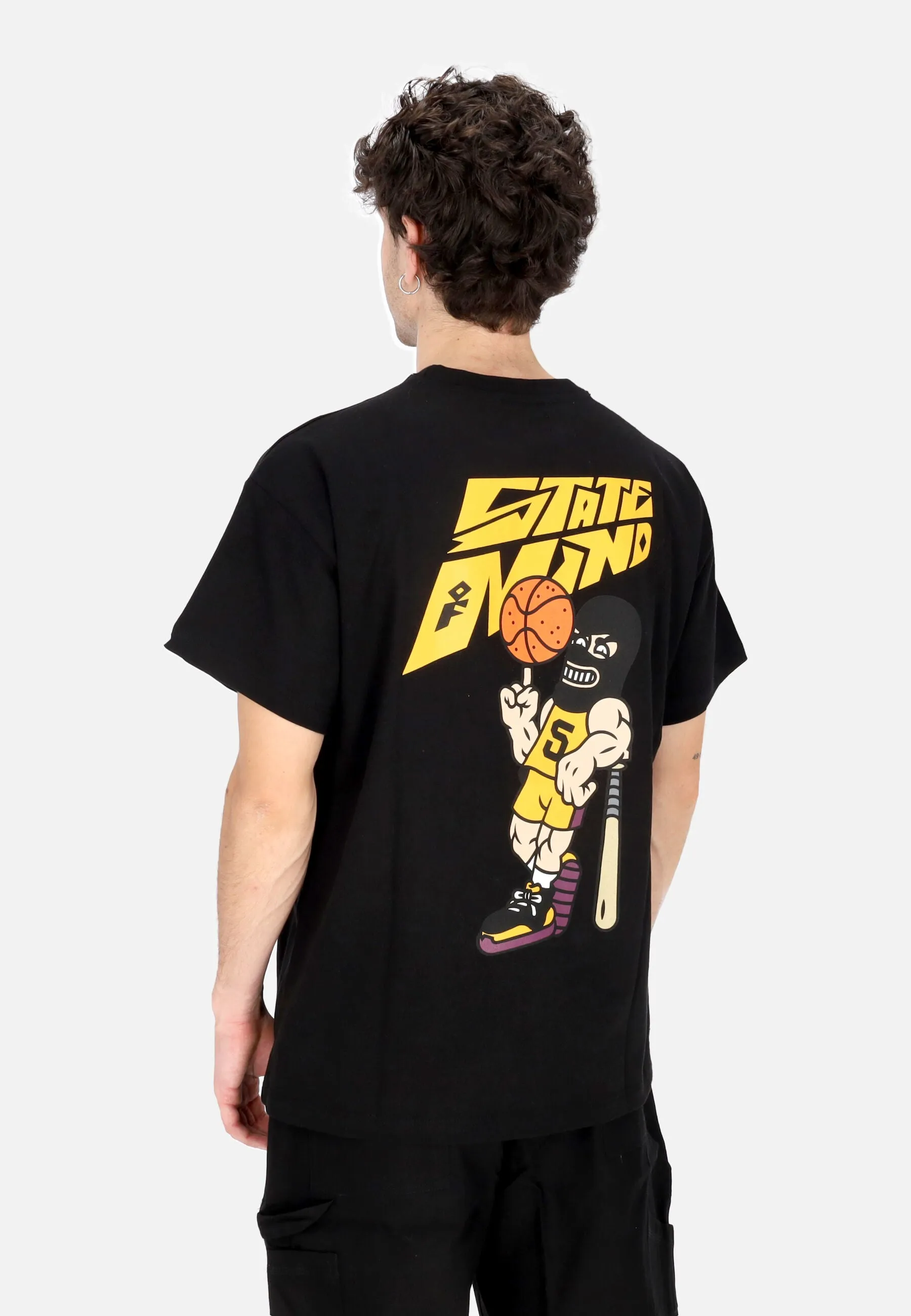 Maglietta Uomo Baller Tee Black