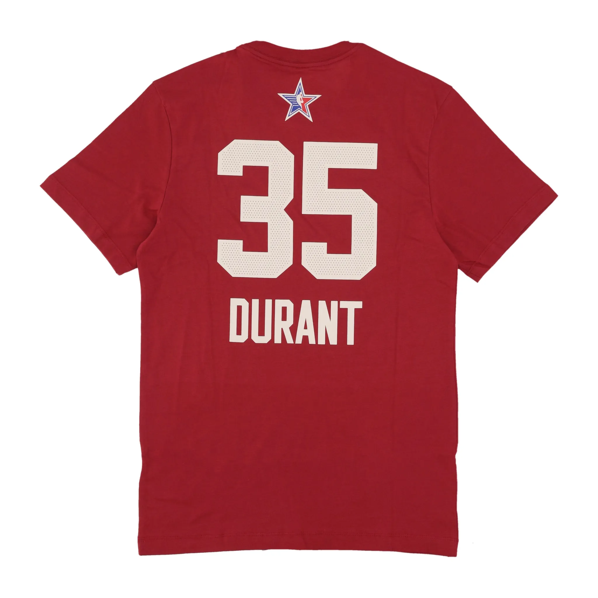 Maglietta Uomo Nba All Star Game Essential Tee No 35 Kevin Durant Team West Team Crimson