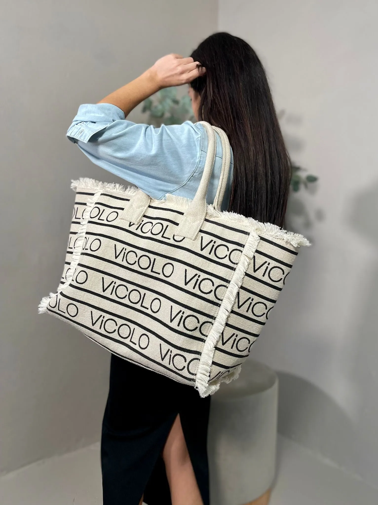 Maxi Waikiki Tote Bag Vicolo
