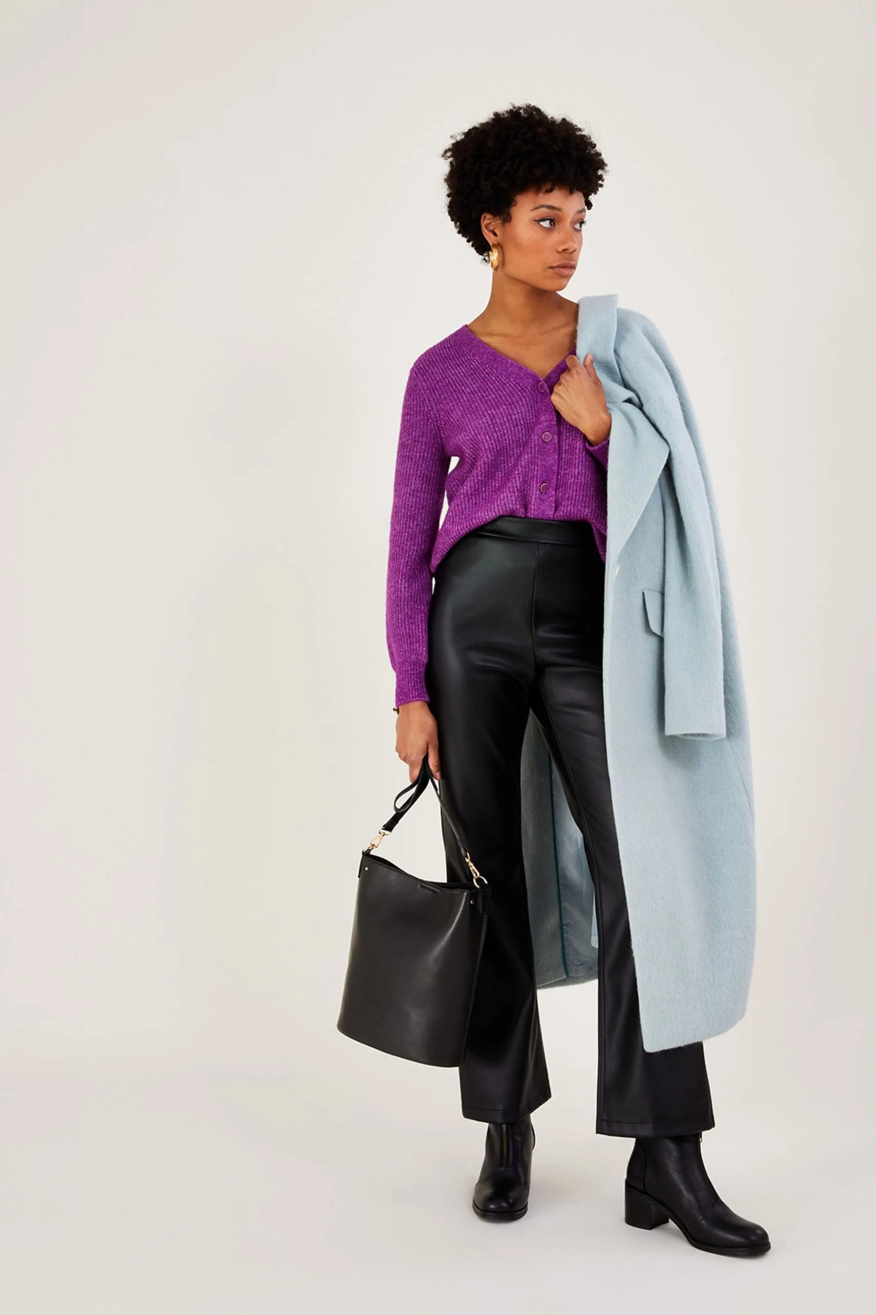 Monsoon - Borsa a secchiello vegan