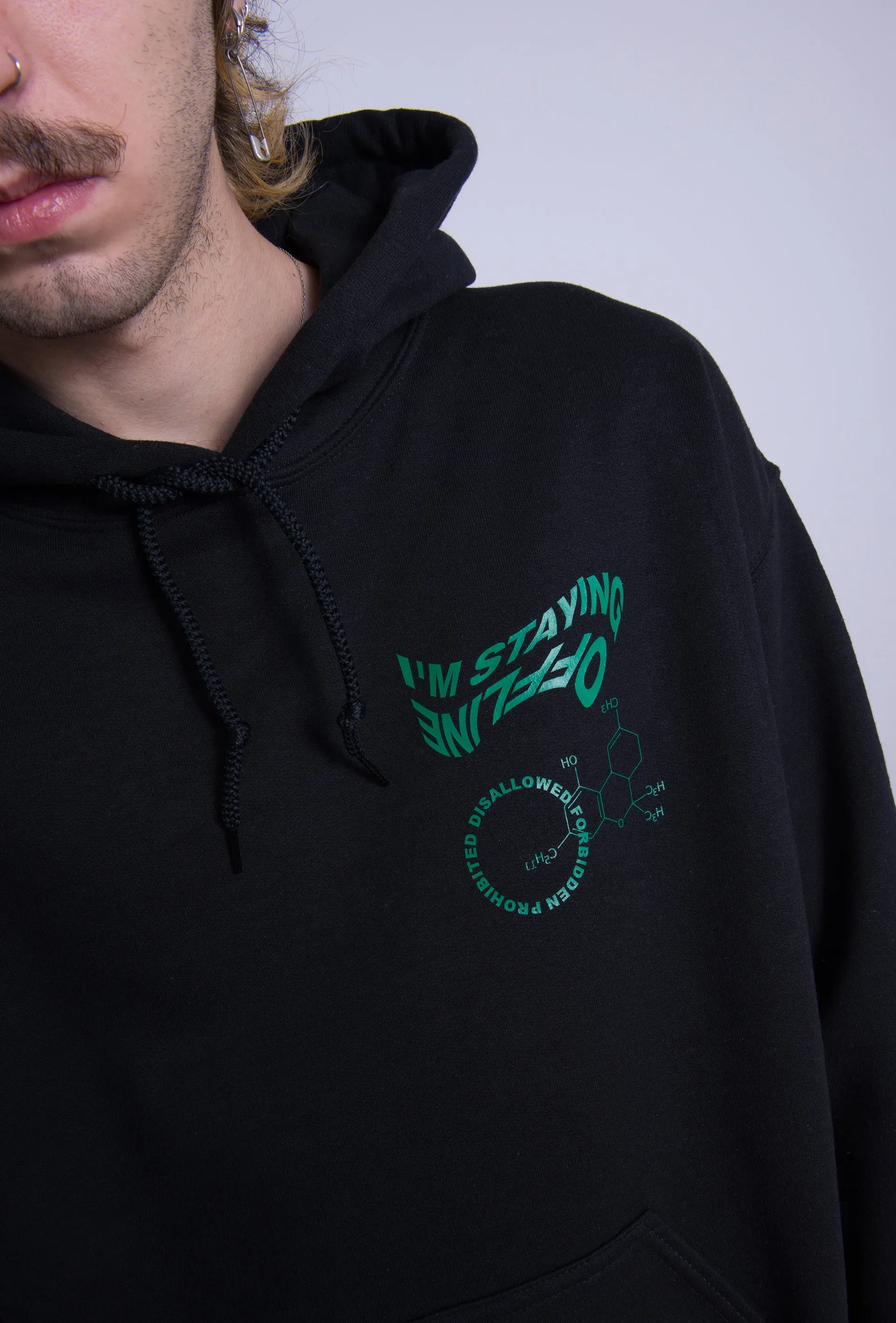 Offline Black Hoodie