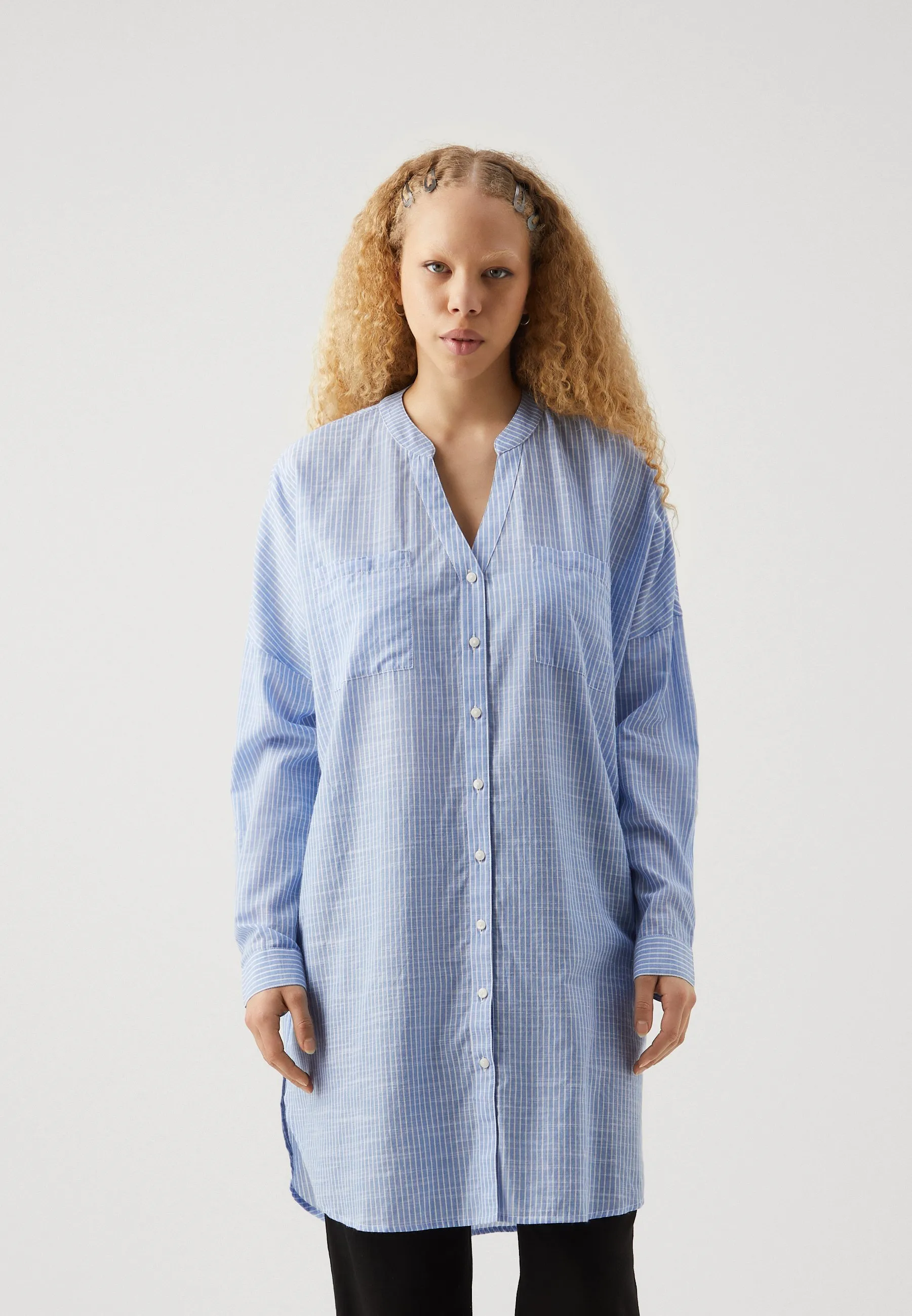 ONLAPELDOORN STRIPE SHIRT  - Tunica
