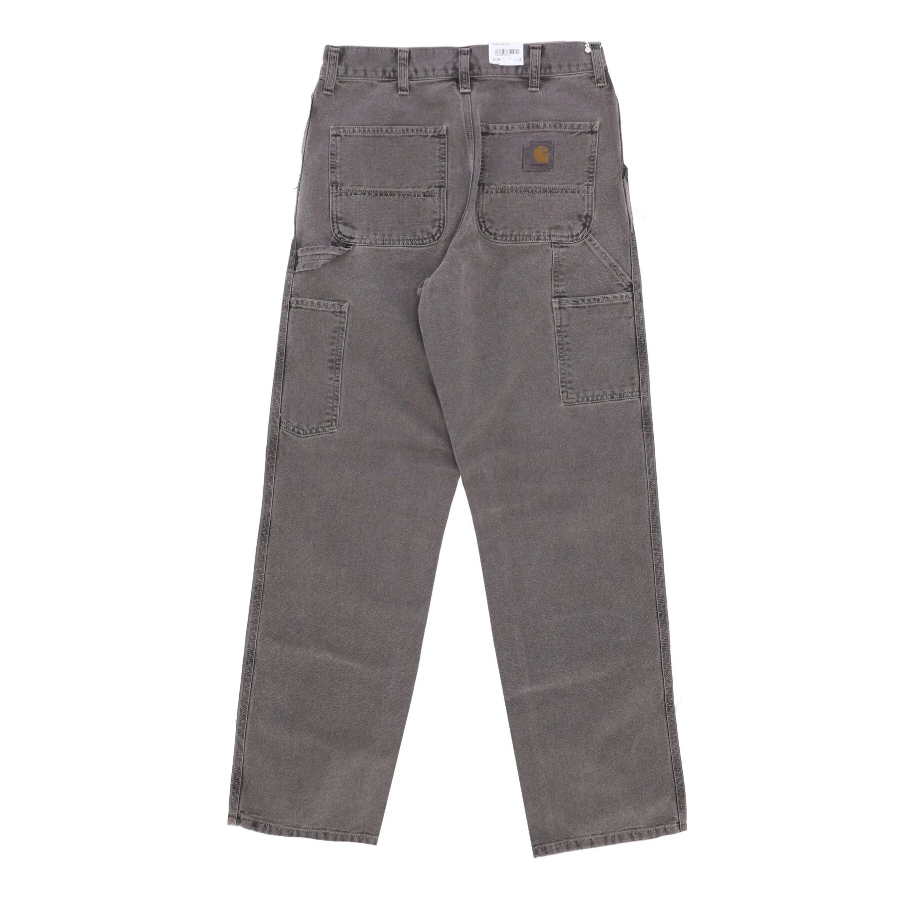 Pantalone Lungo Uomo Single Knee Pant Black Faded