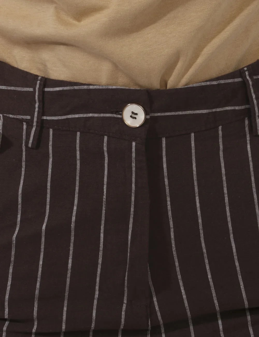 Pantaloni Yes Zee Marrone