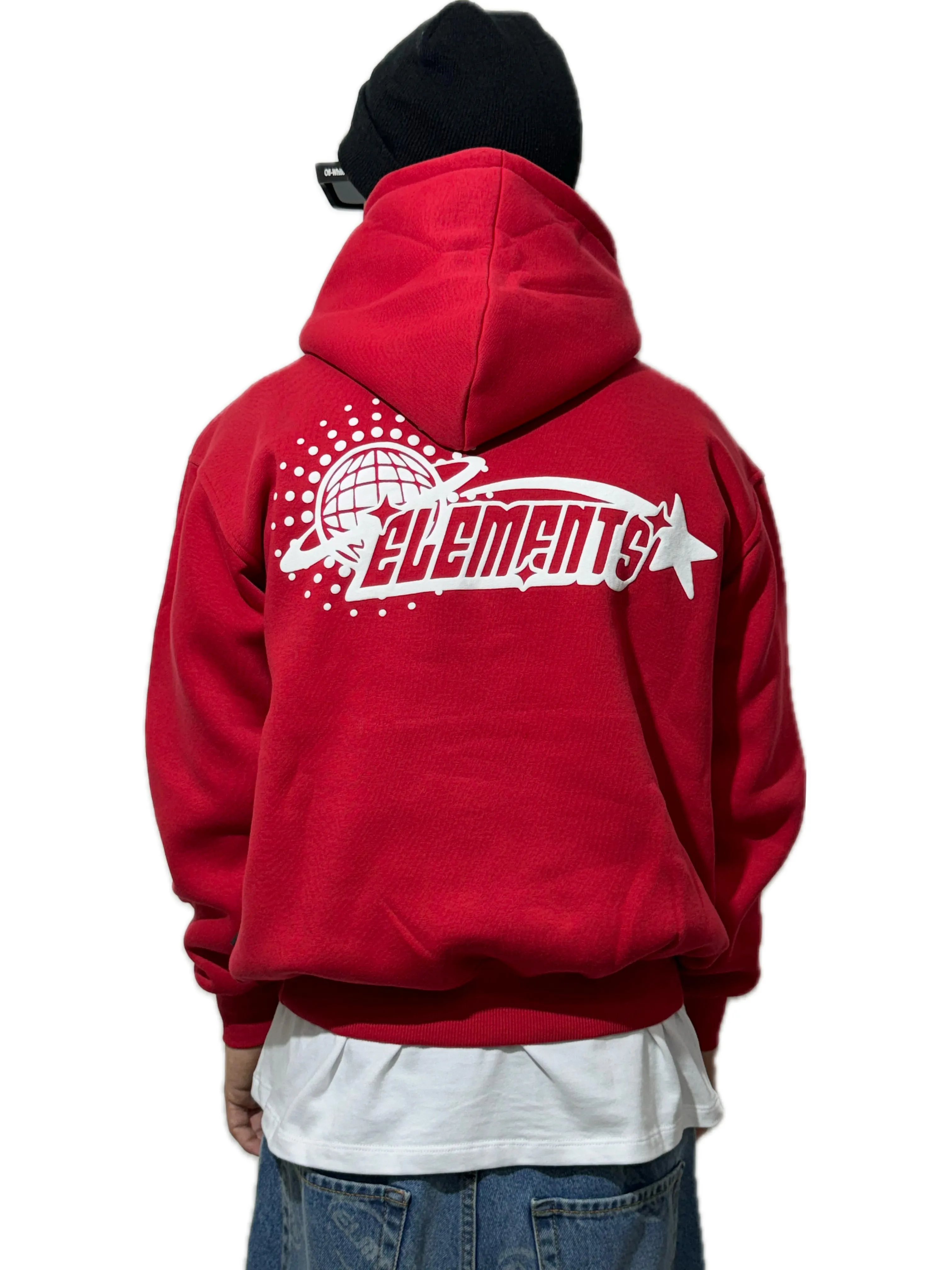 PERFECT HOODIE POLICOT WORLD LINE  RED