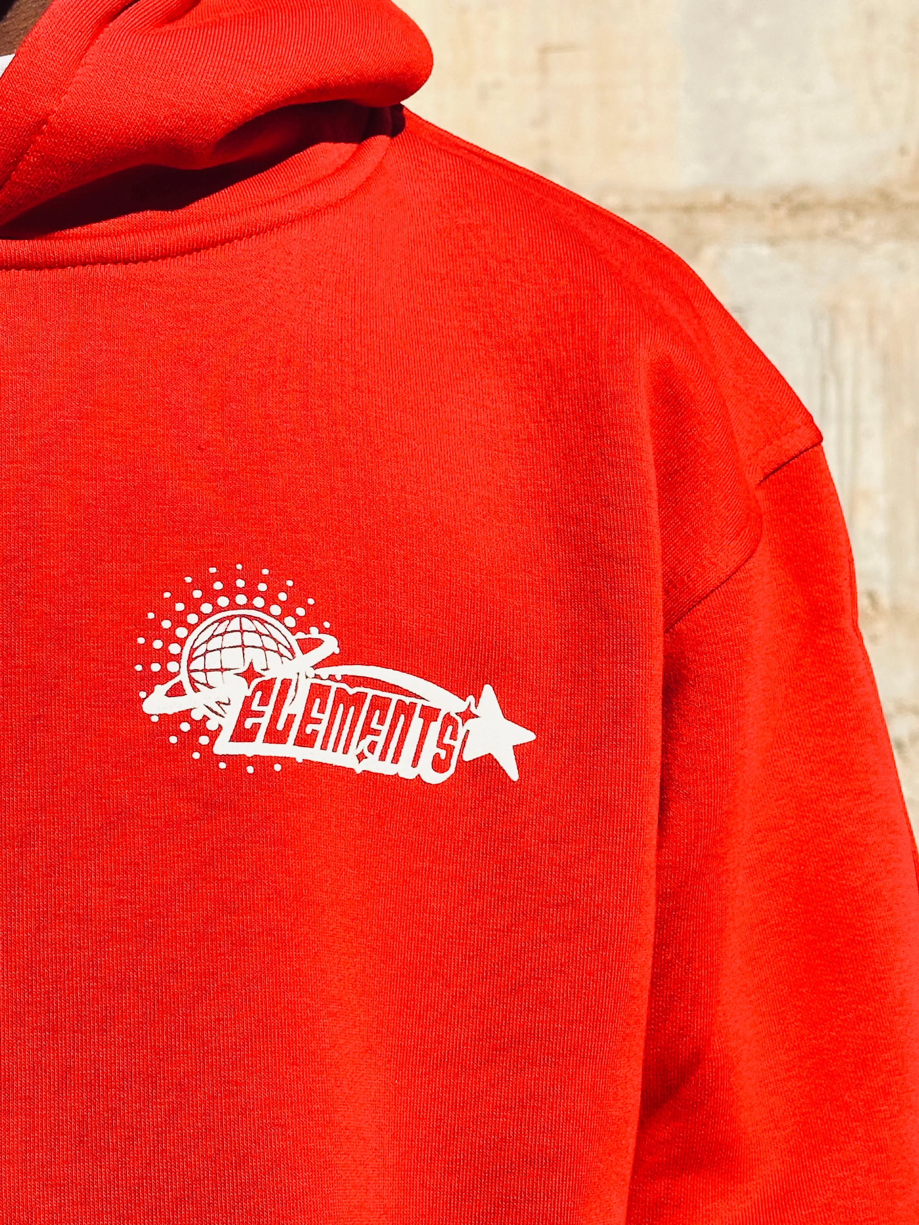 PERFECT HOODIE POLICOT WORLD LINE  RED