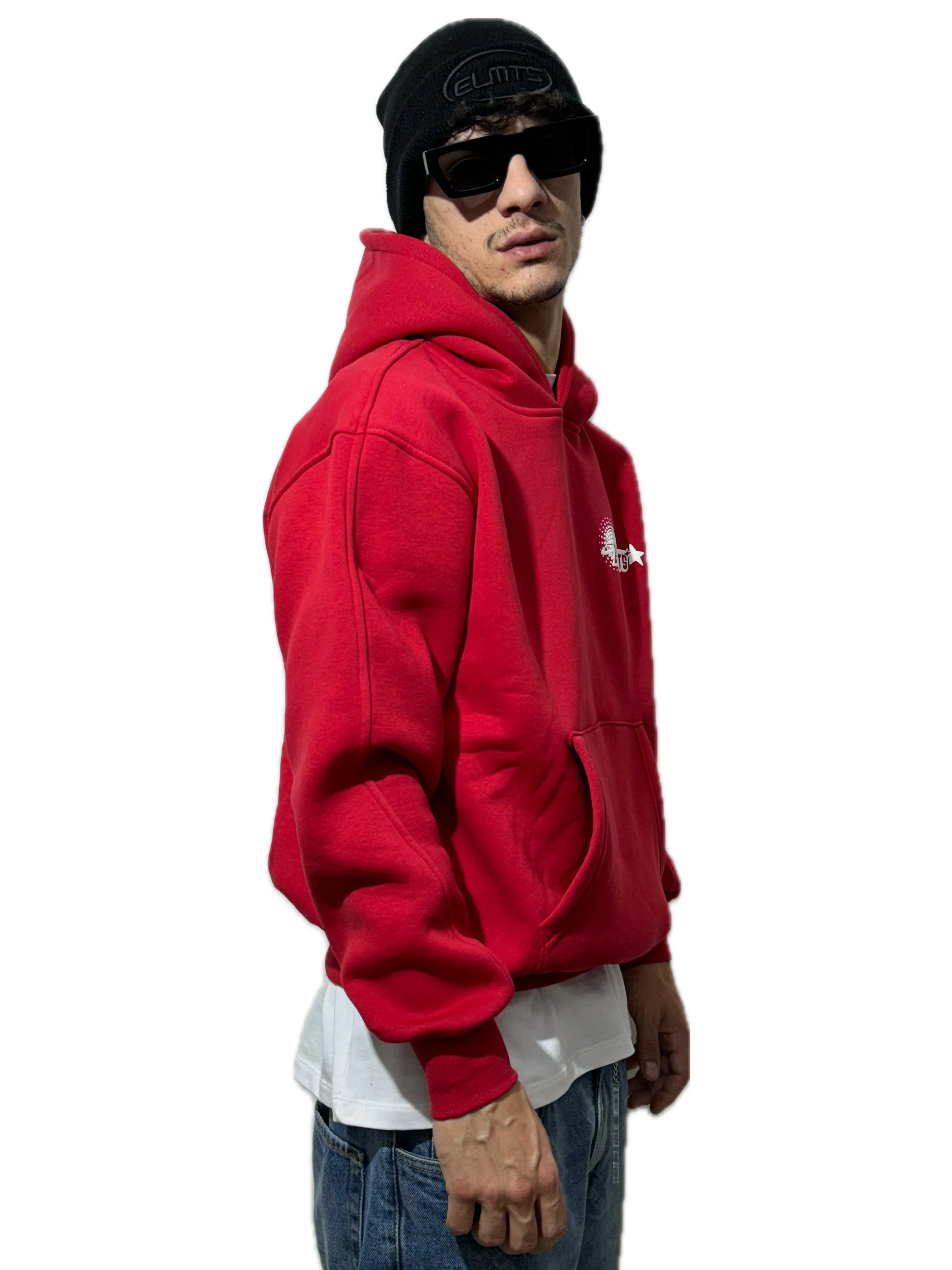 PERFECT HOODIE POLICOT WORLD LINE  RED