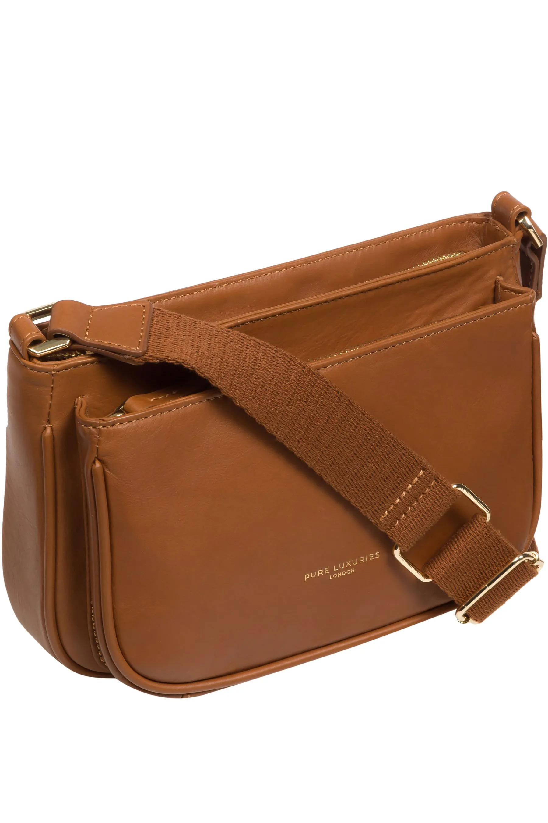 Pure Luxuries London Bree - Borsa a tracolla in pelle nappa