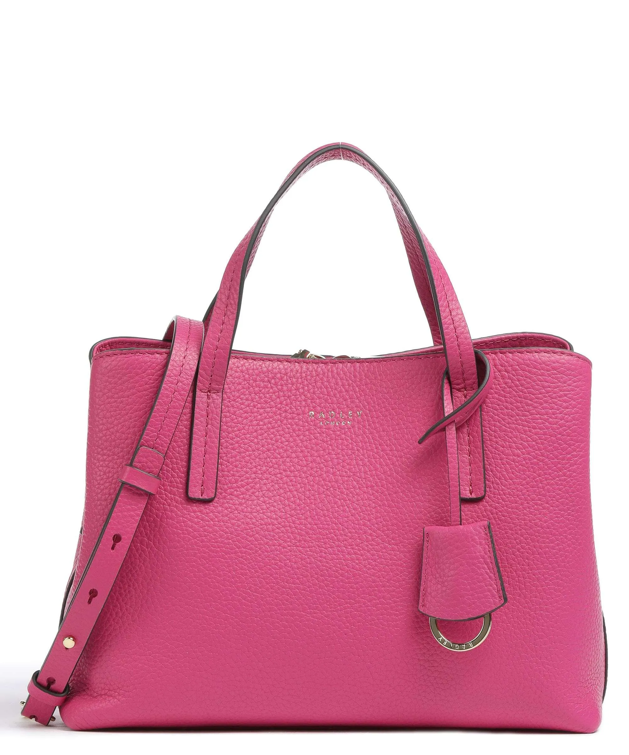  Radley London Dukes Place Borsa a mano pelle granulata pink  