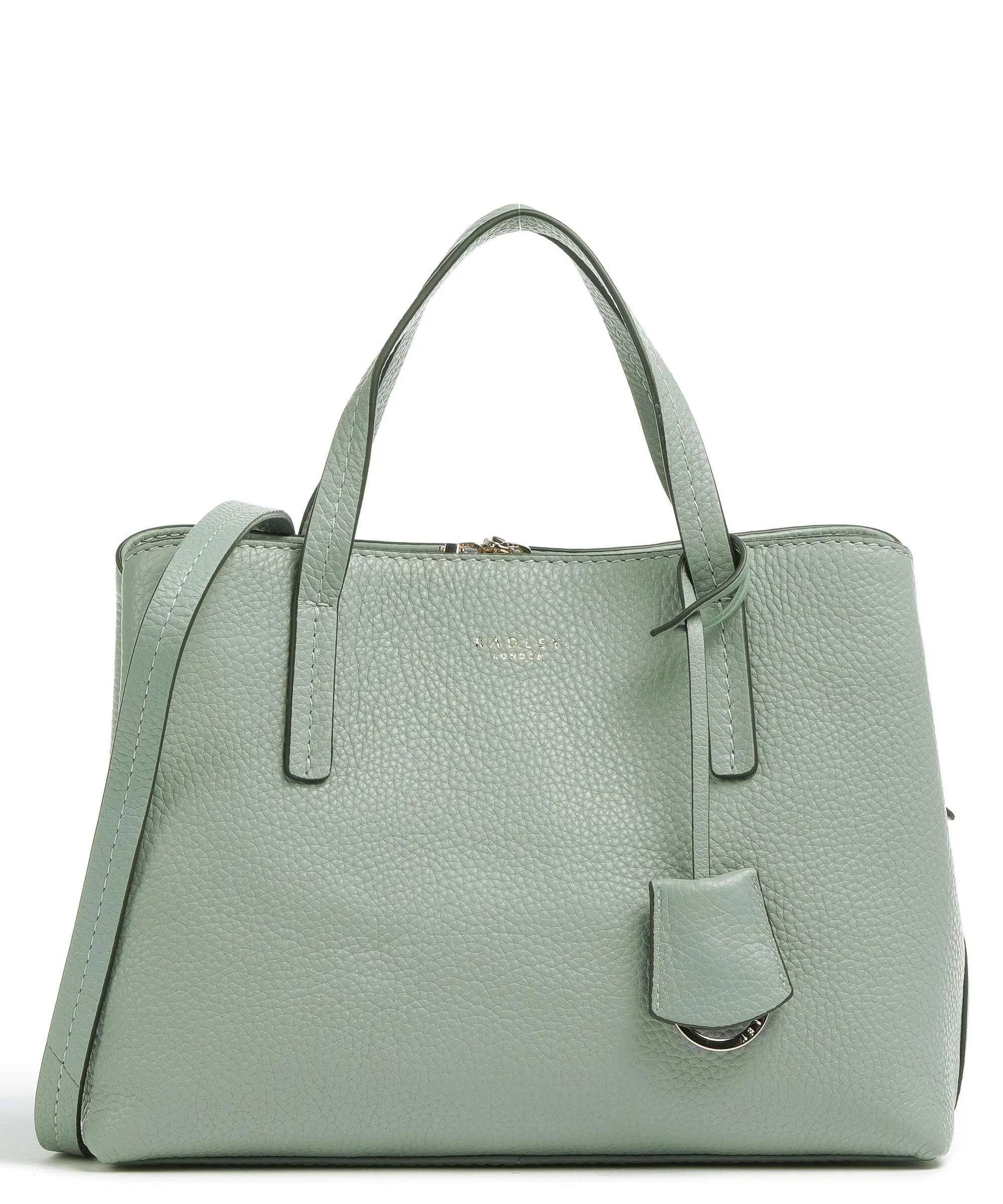  Radley London Dukes Place Borsa a mano pelle granulata verde  