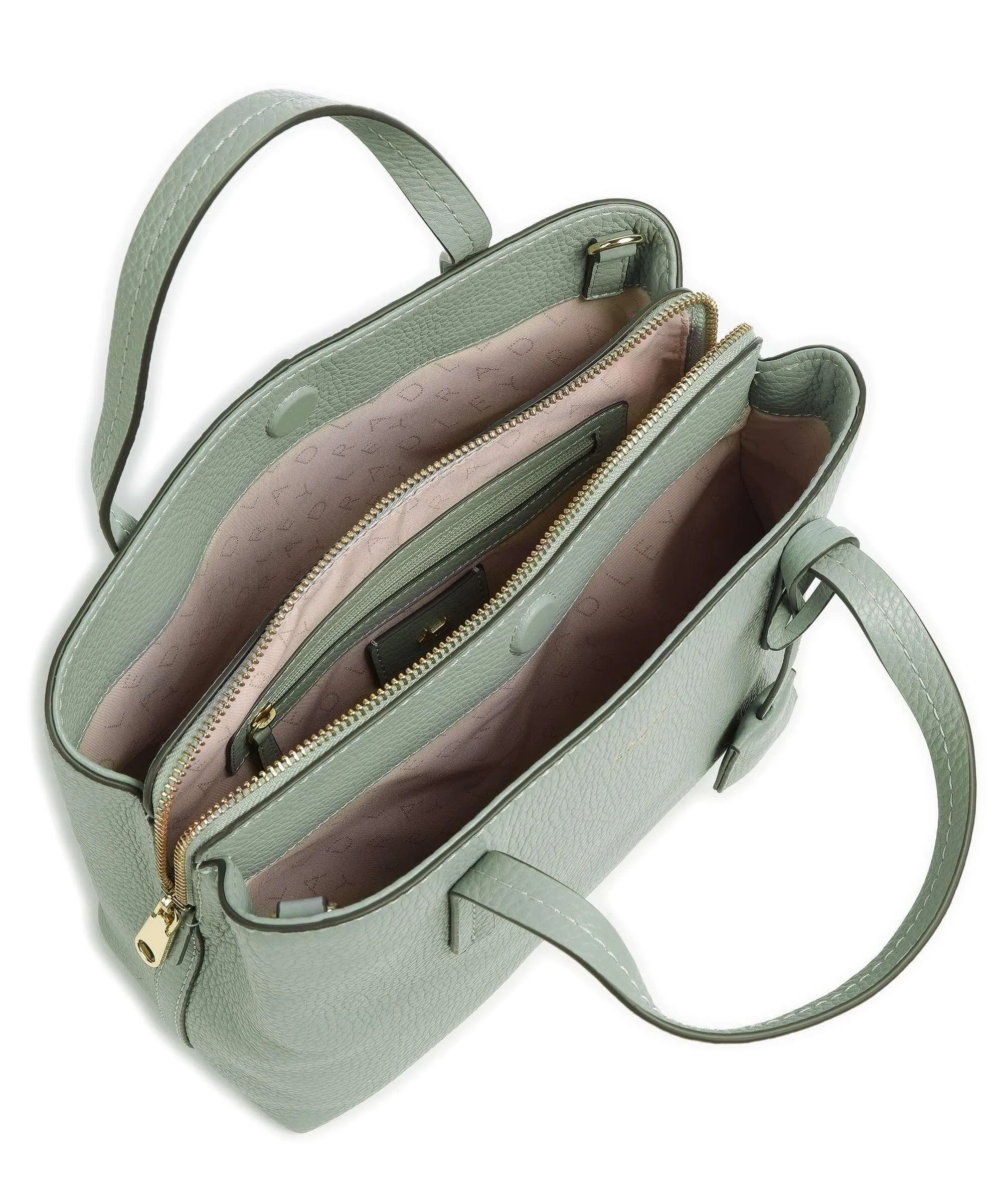  Radley London Dukes Place Borsa a mano pelle granulata verde  