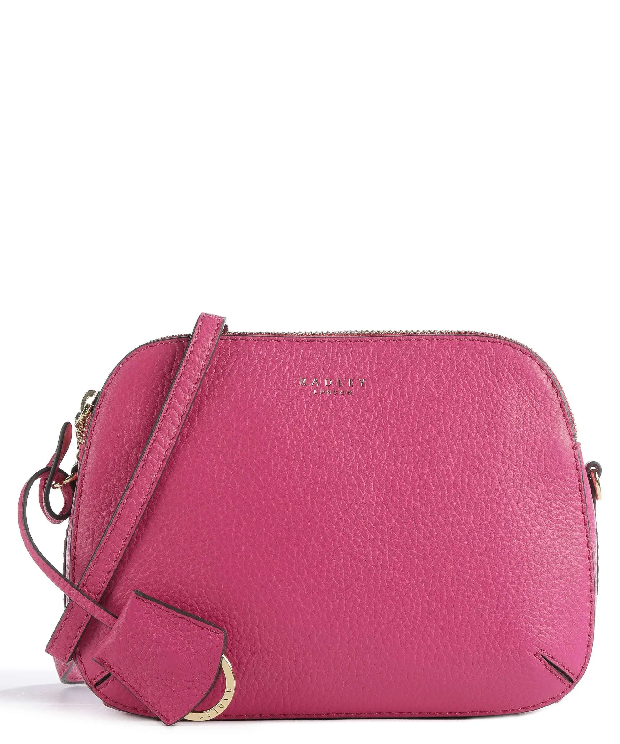  Radley London Dukes Place Borsa a tracolla pelle a grana fine pink  