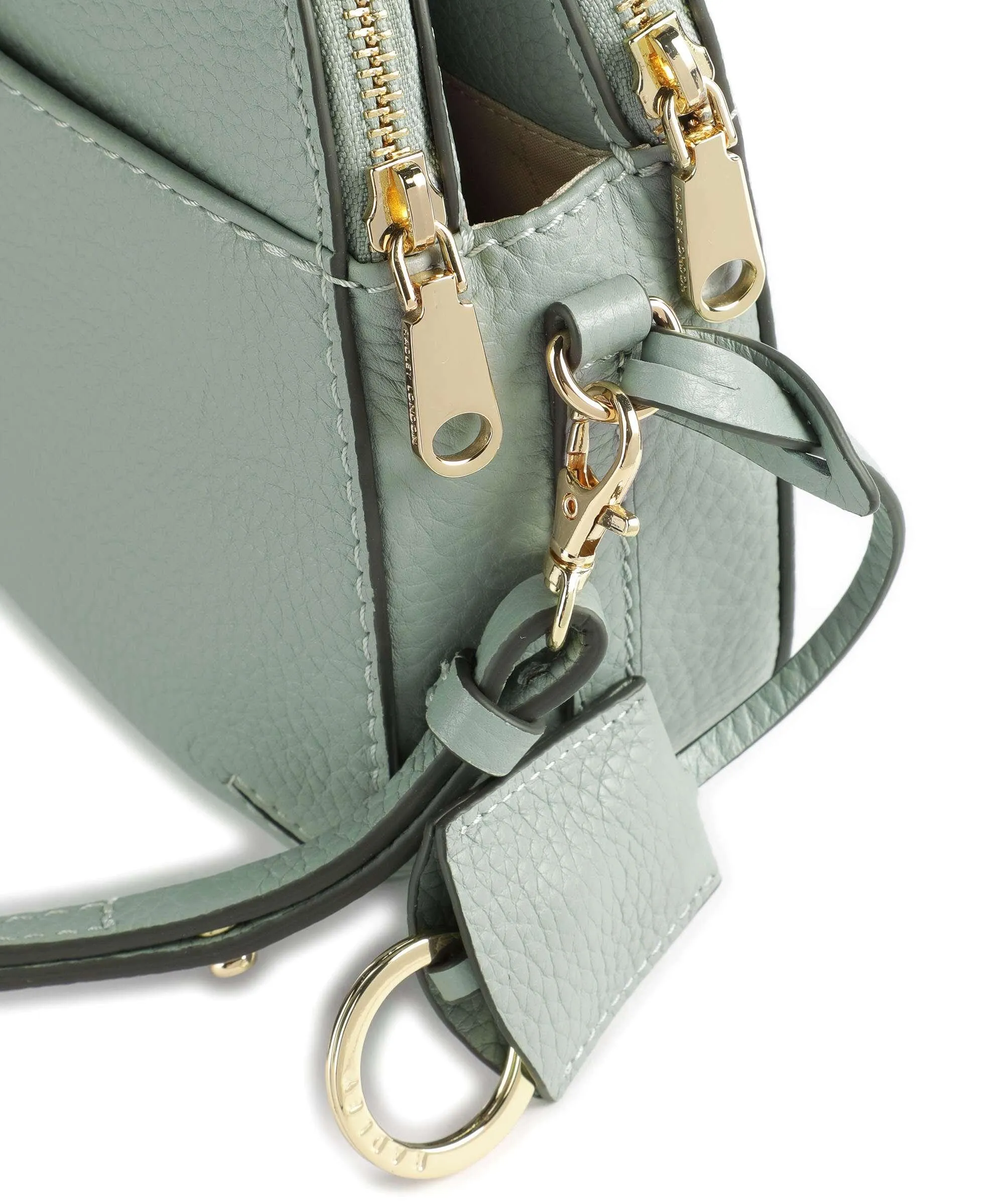  Radley London Dukes Place Borsa a tracolla pelle a grana fine verde  