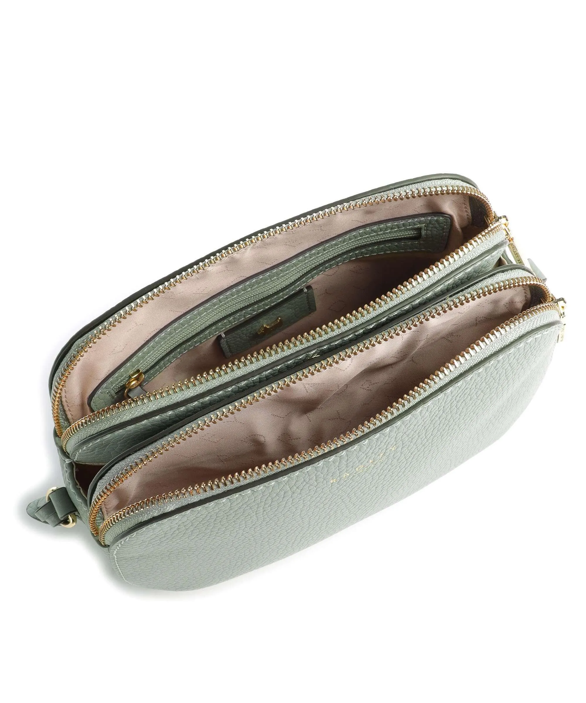  Radley London Dukes Place Borsa a tracolla pelle a grana fine verde  