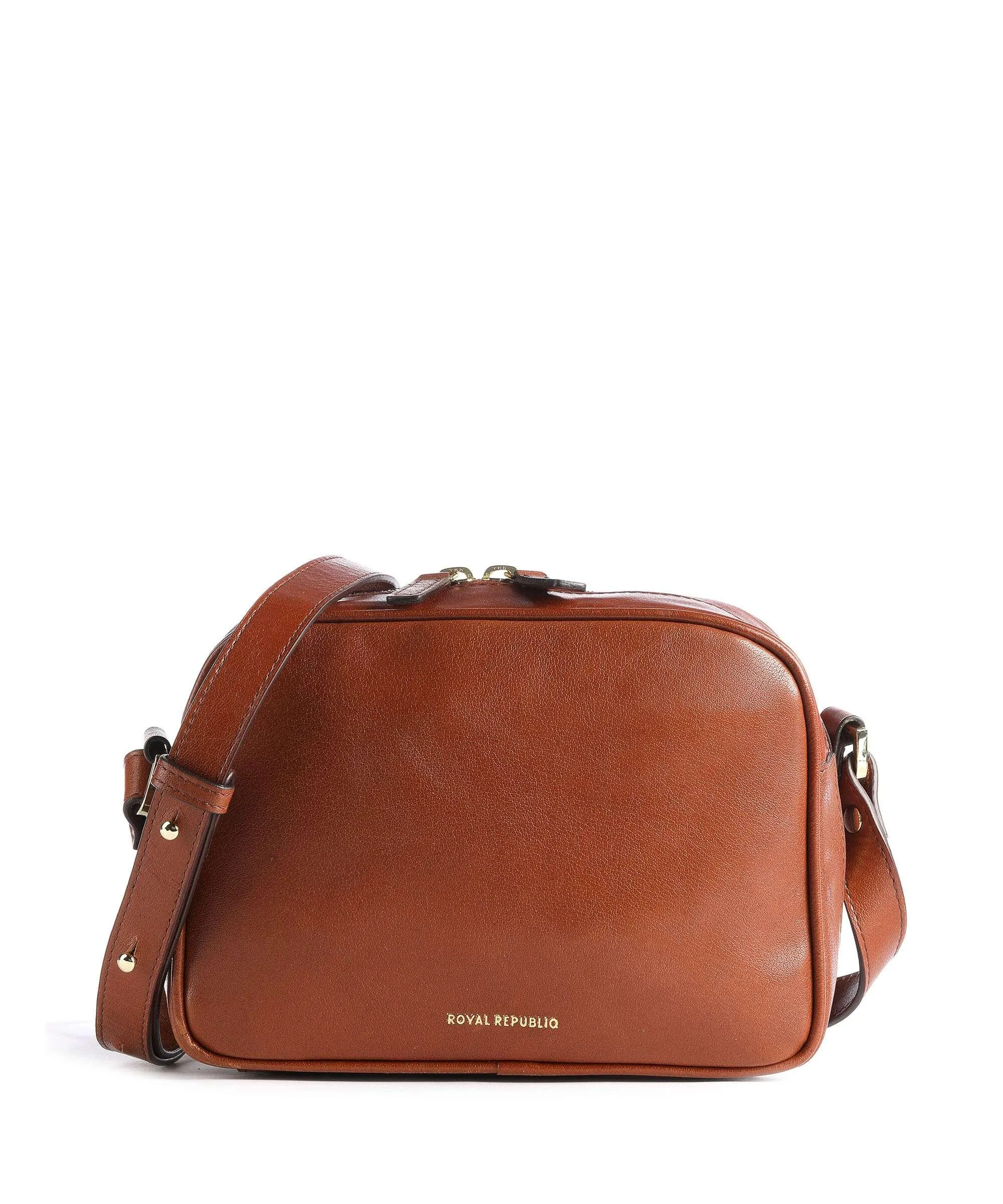  Royal RepubliQ Essential Borsa a tracolla pelle di bufalo cognac  