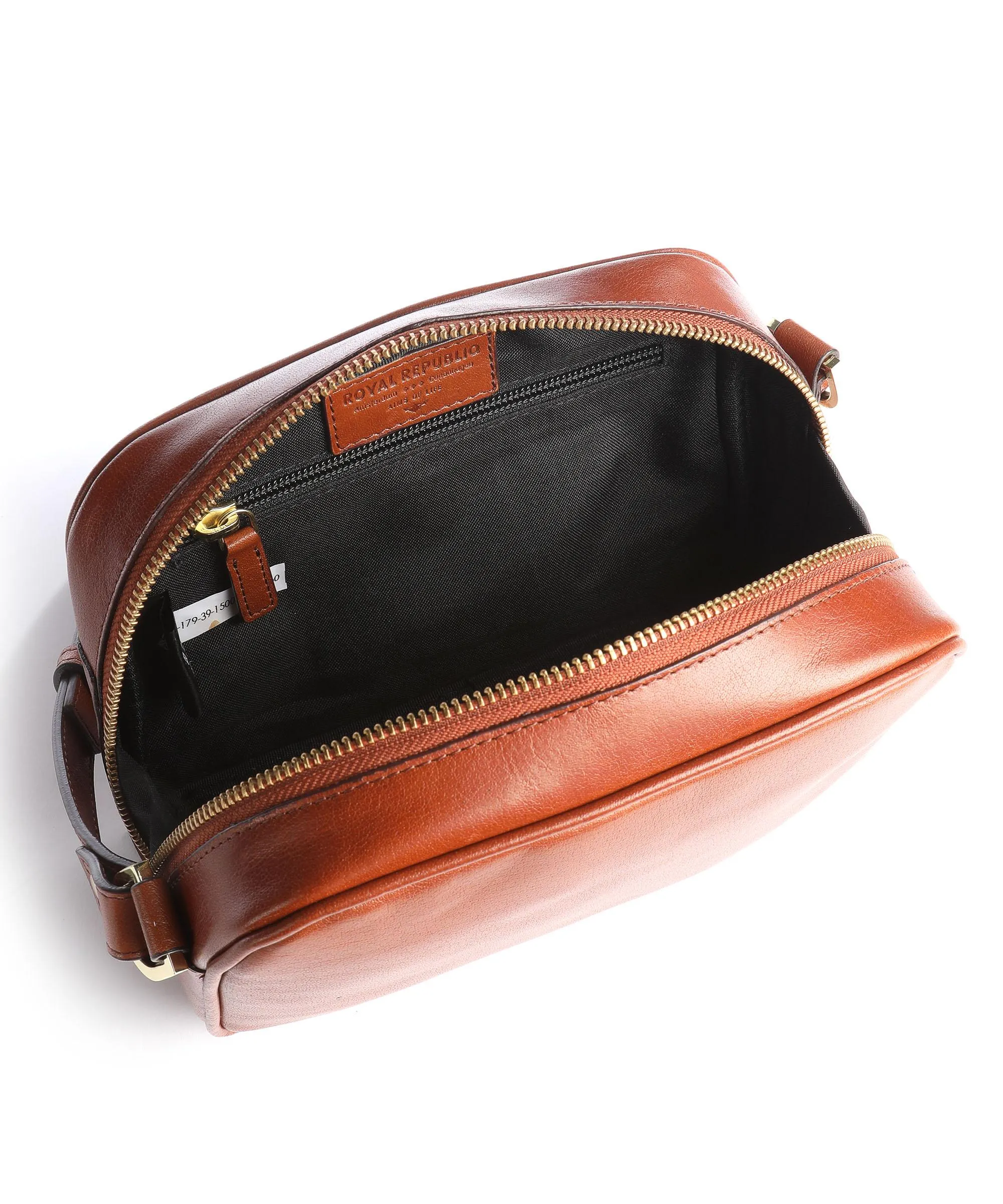  Royal RepubliQ Essential Borsa a tracolla pelle di bufalo cognac  
