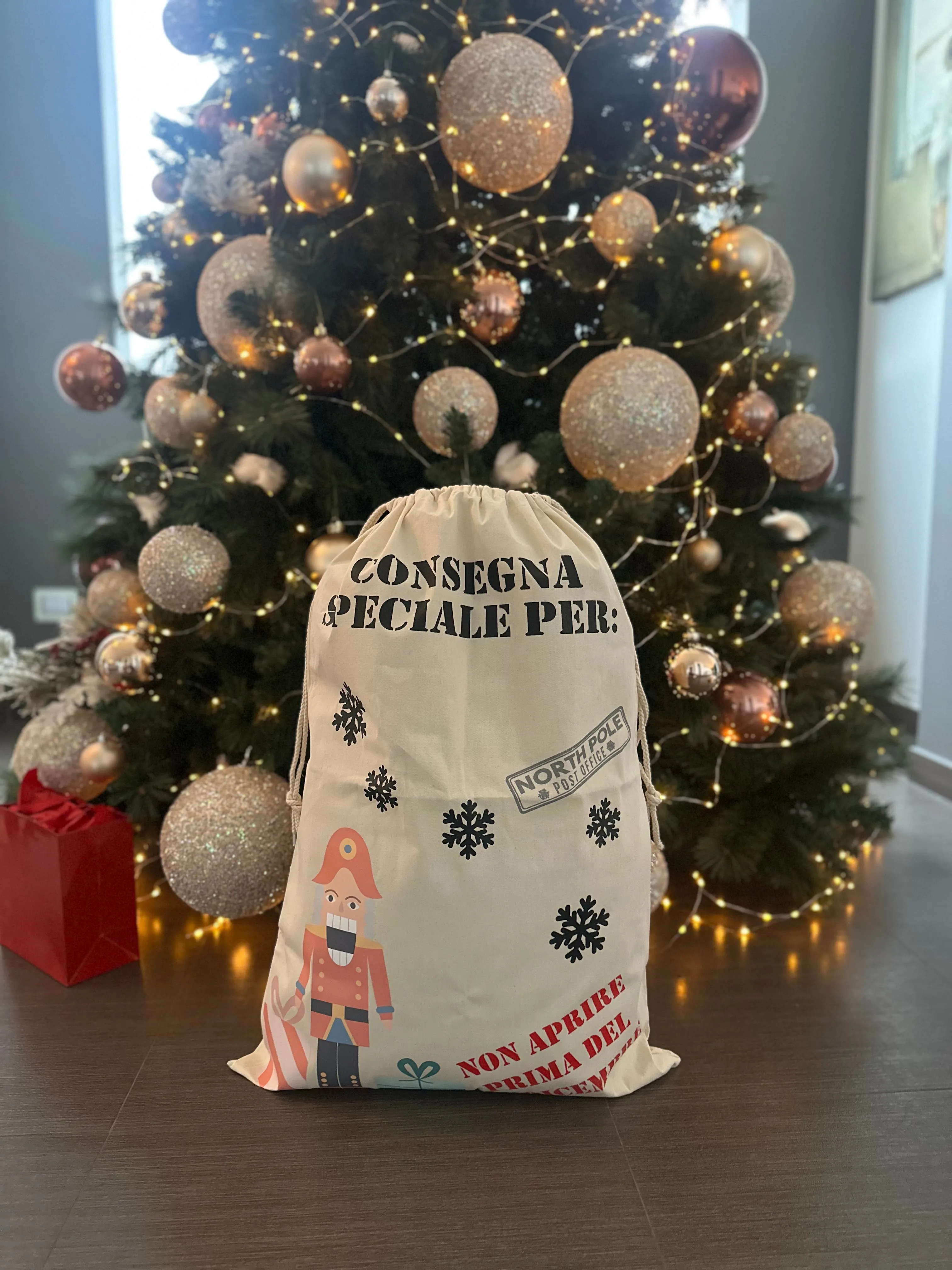 Sacca XXL Porta Regali di Natale Limited Edition
