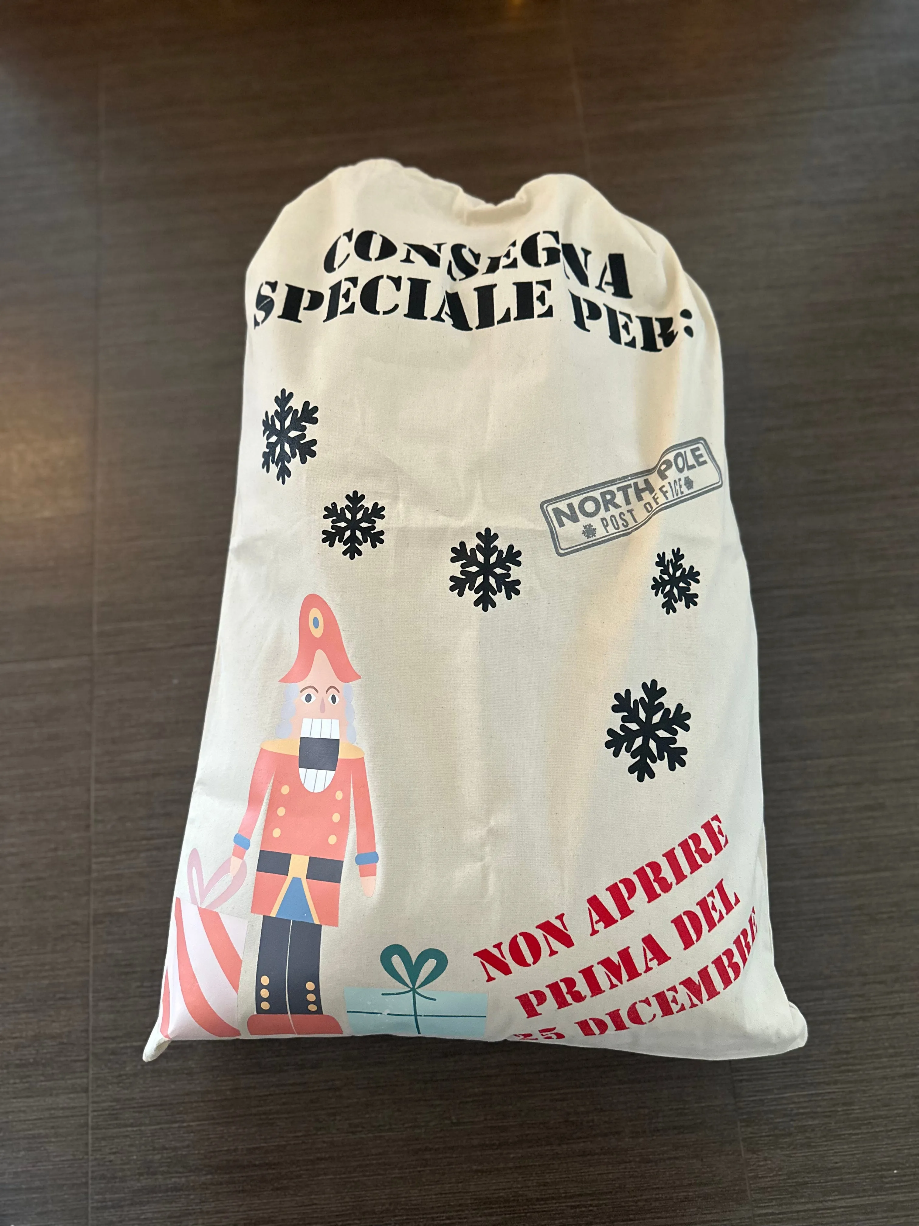 Sacca XXL Porta Regali di Natale Limited Edition