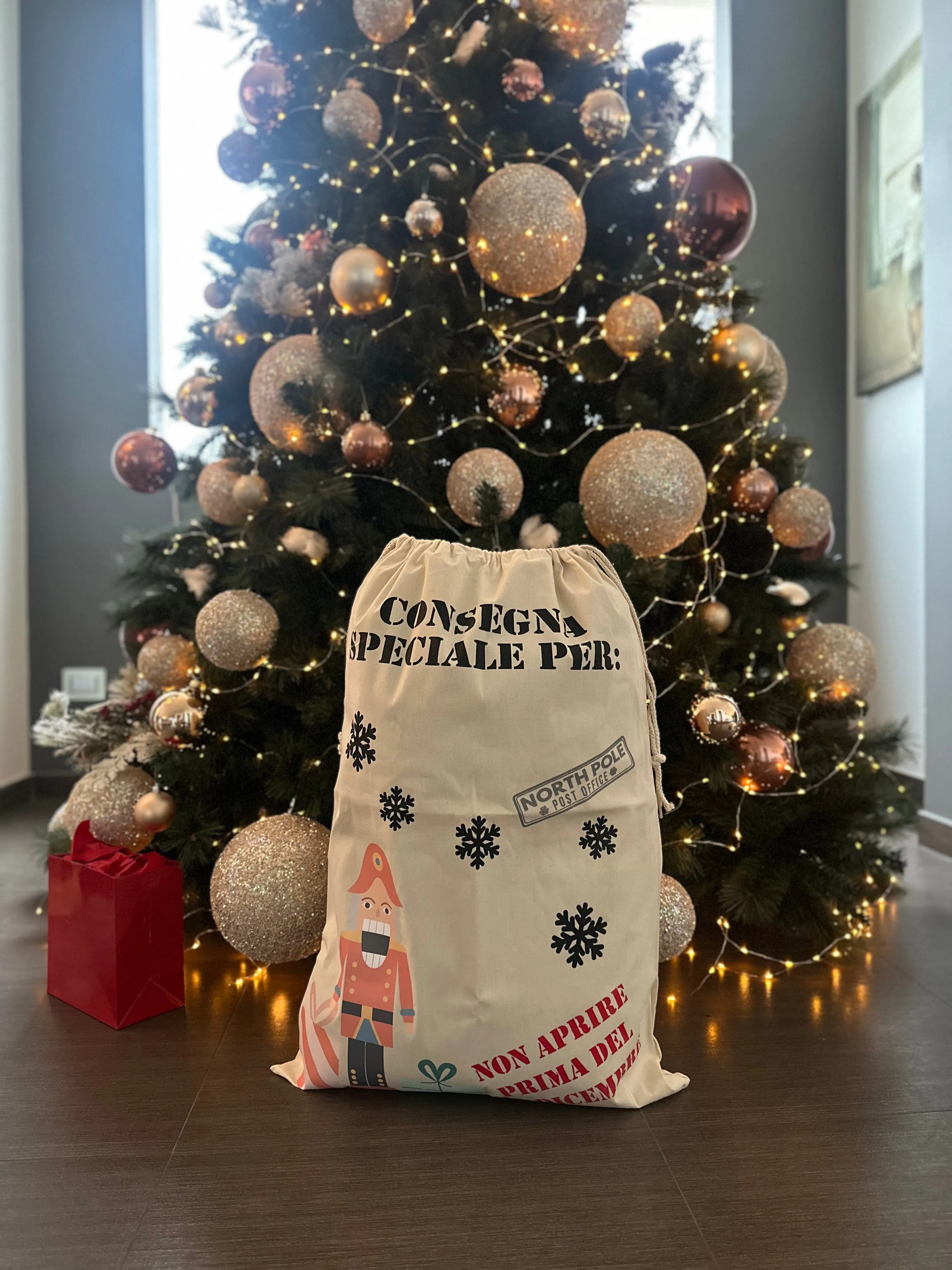 Sacca XXL Porta Regali di Natale Limited Edition