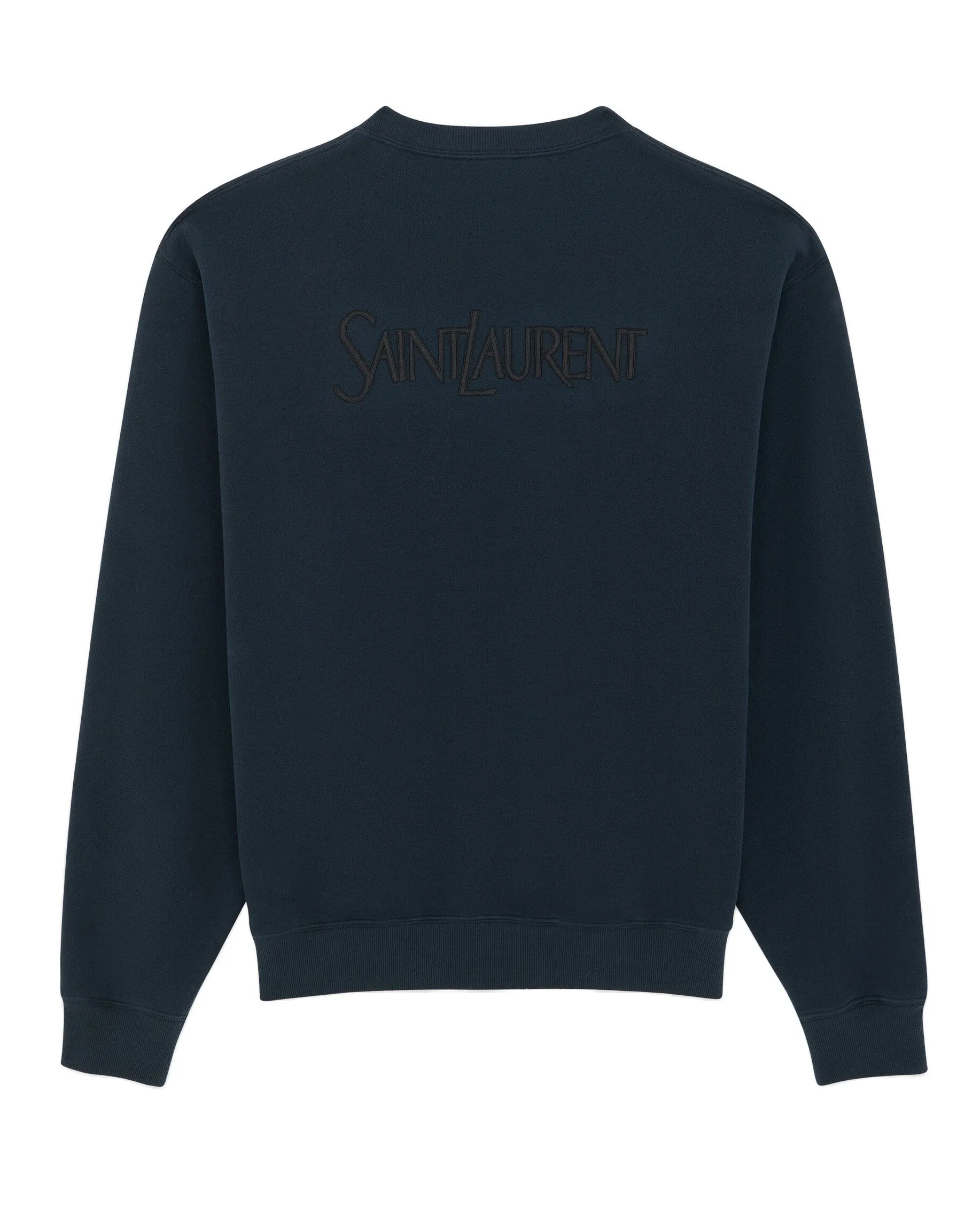 SAINT LAURENT SWEATSHIRT FLEECE WITH LOGO