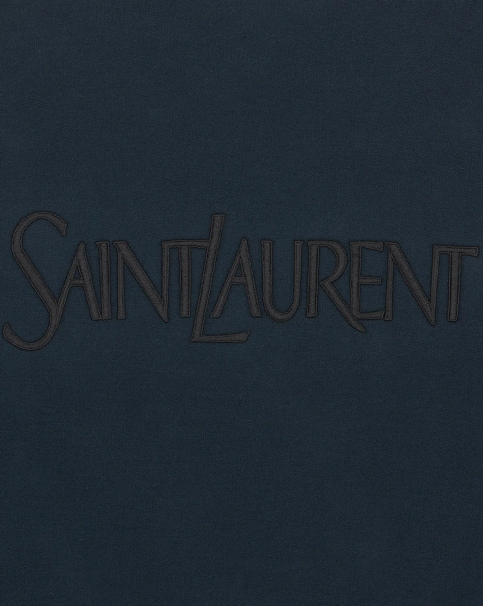 SAINT LAURENT SWEATSHIRT FLEECE WITH LOGO