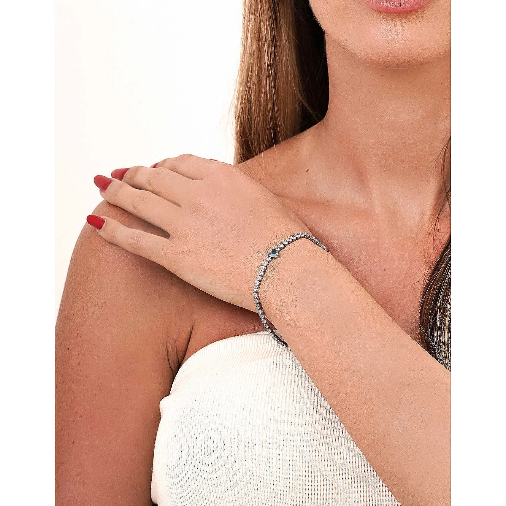 Set con bracciale tennis Lylium