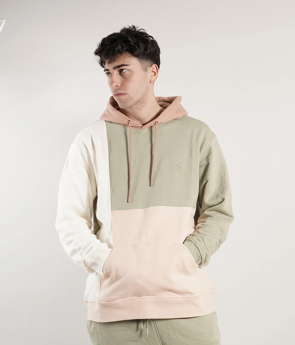 STAPLE LOGAN PIECED HOODIE