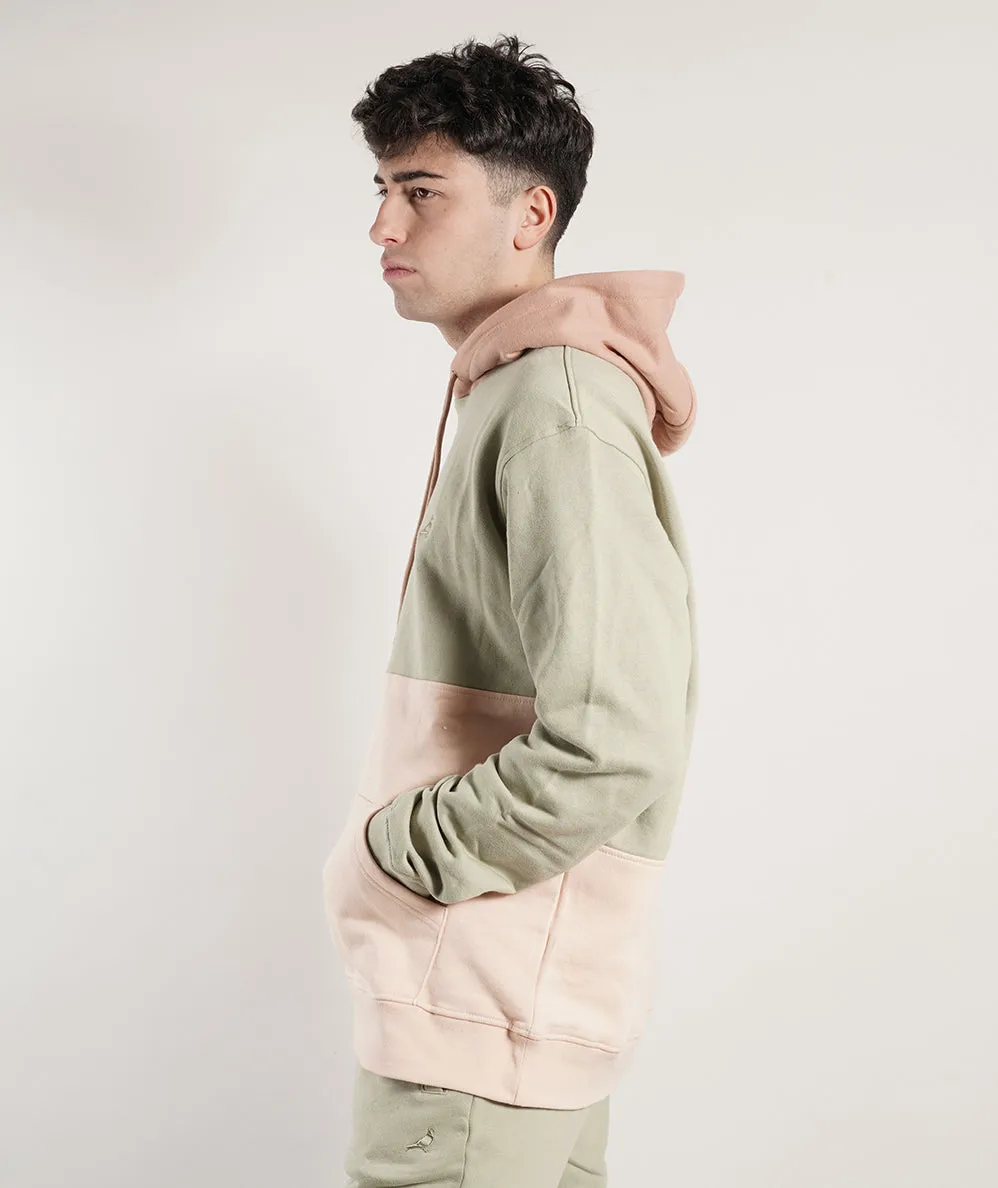STAPLE LOGAN PIECED HOODIE
