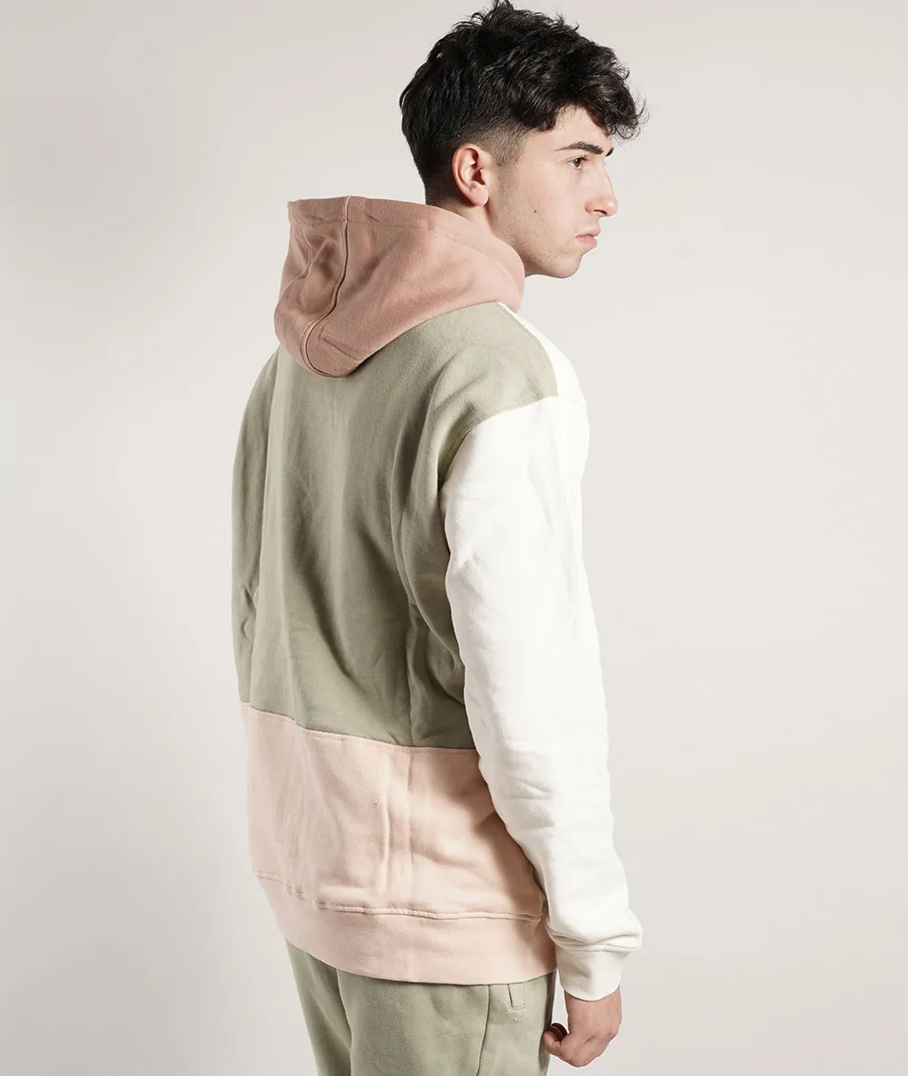 STAPLE LOGAN PIECED HOODIE