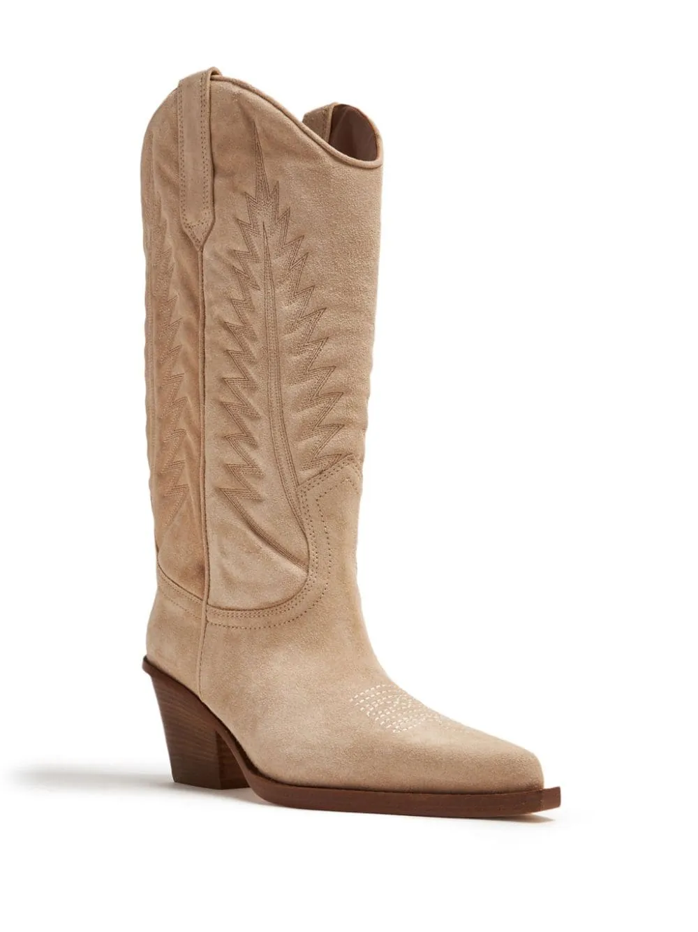 Stivali rosario in beige - donna