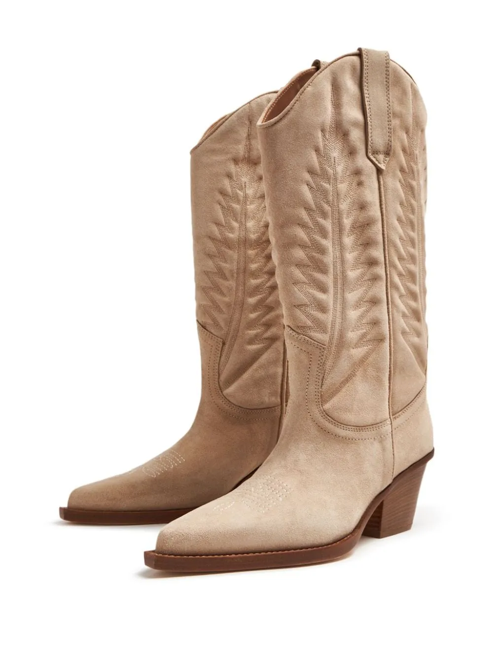 Stivali rosario in beige - donna
