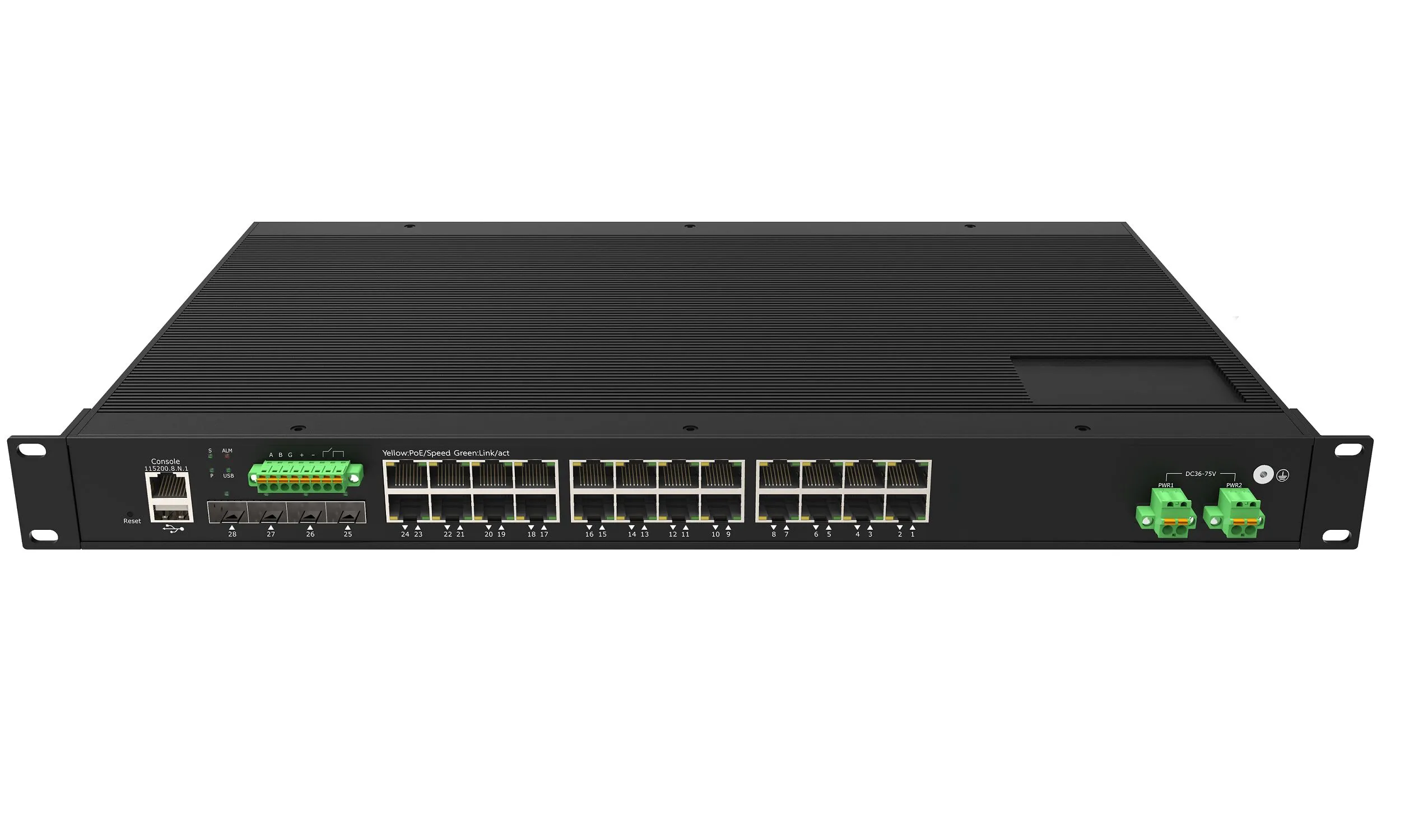 Switch Ethernet RS PRO, 24 porte, No