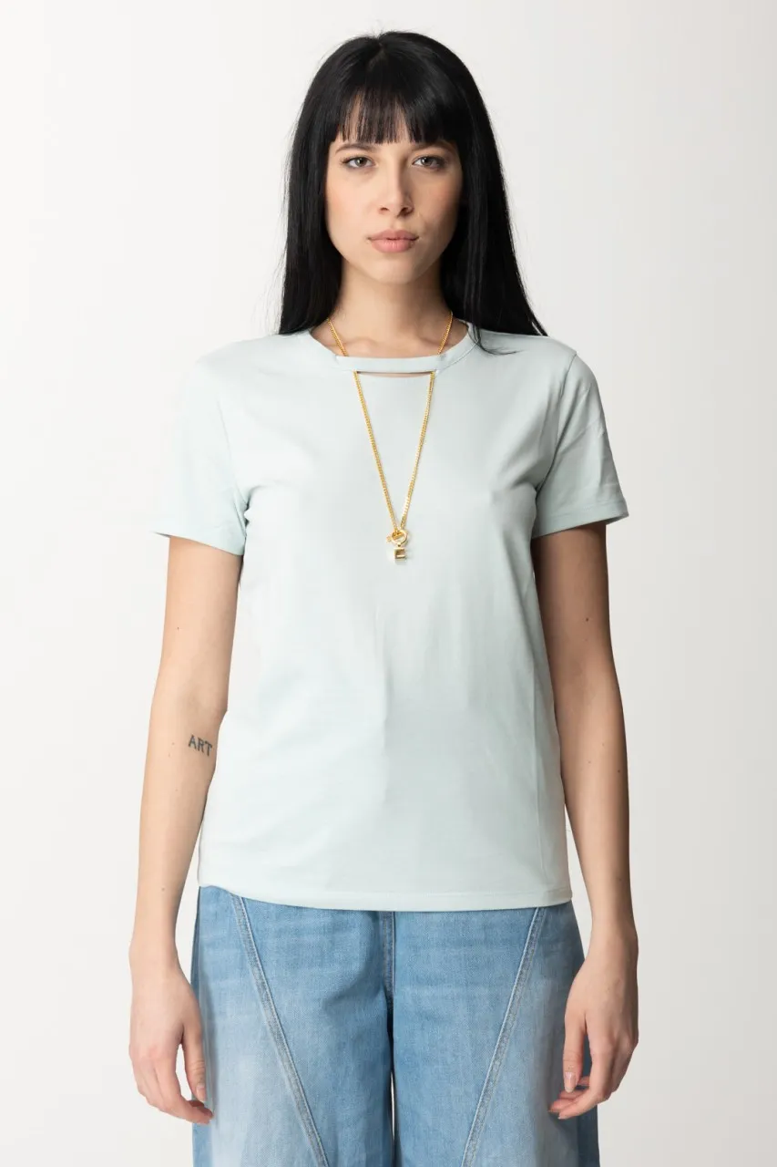 T-shirt con collana ACQUA